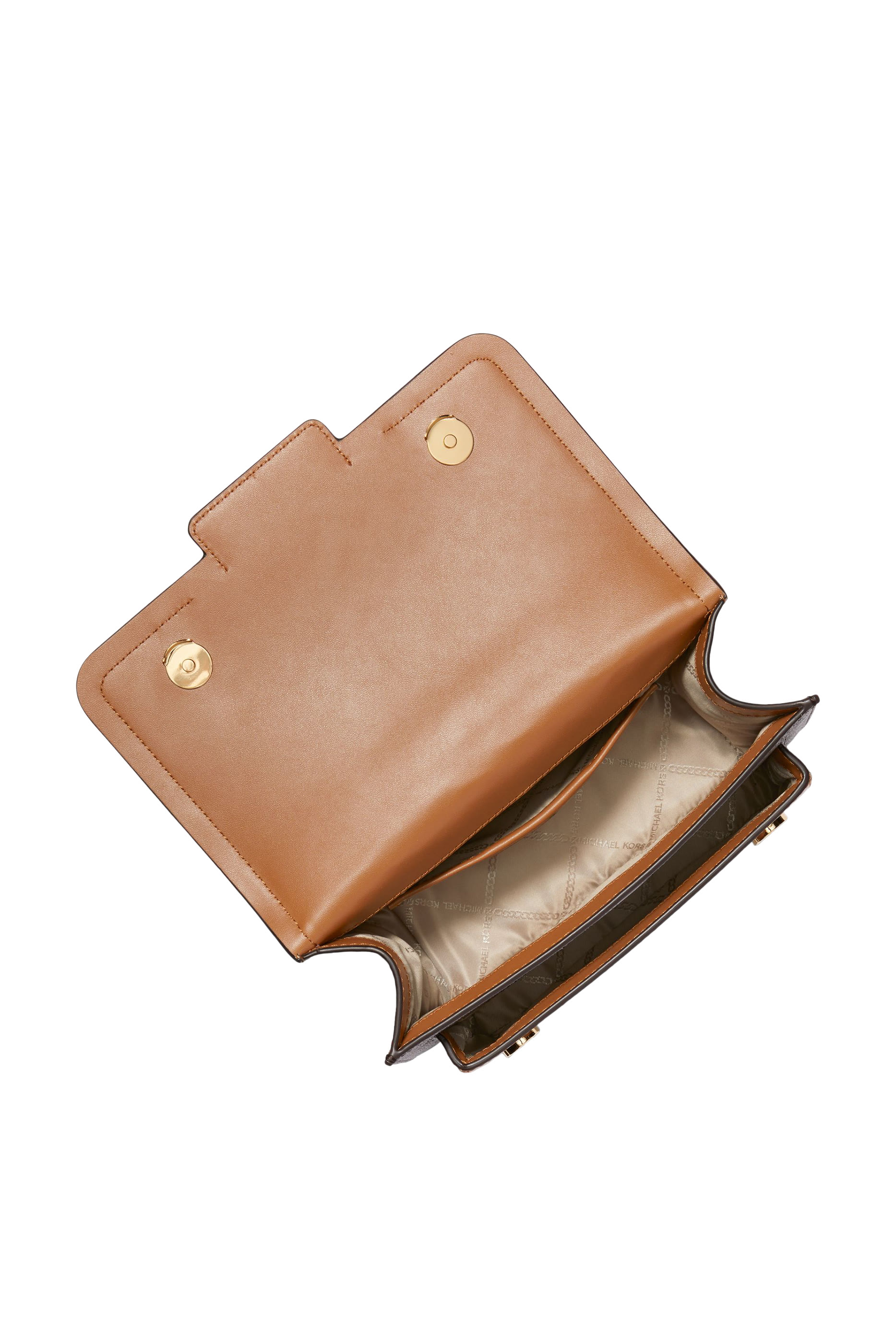 Heather Large Logo Shoulder Bag