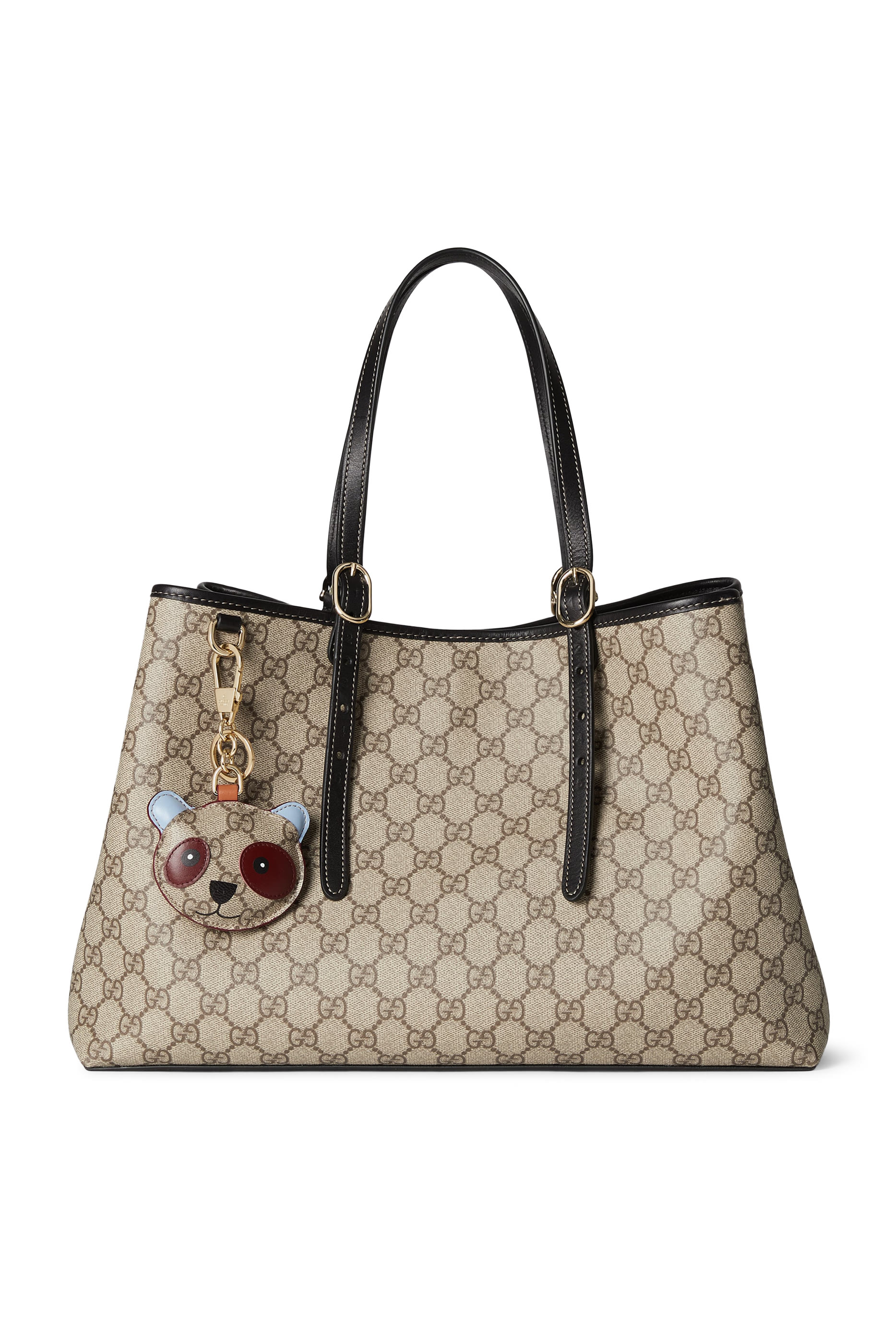 GG Emblem Medium Tote Bag 