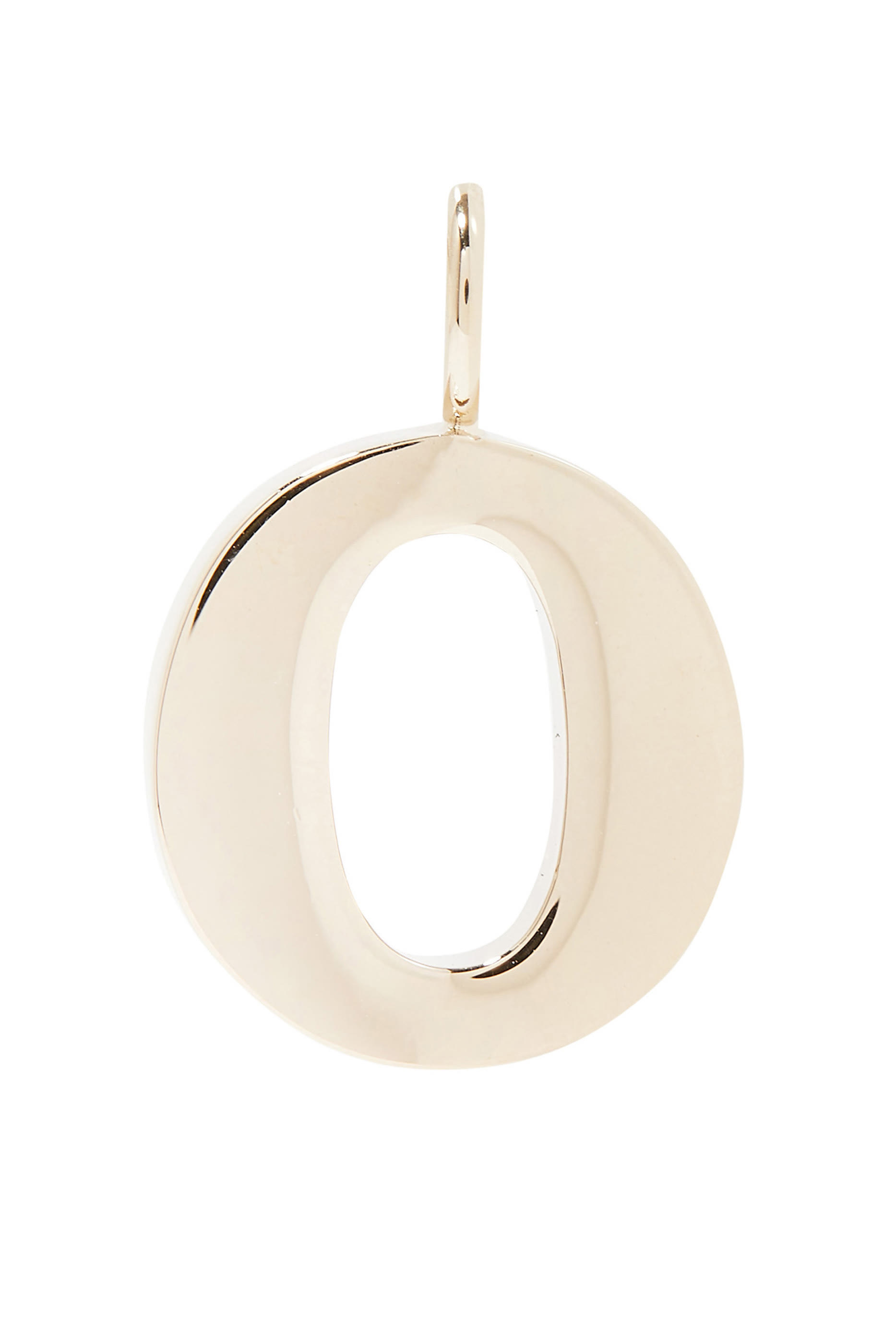 O Alphabet Charm, Brass