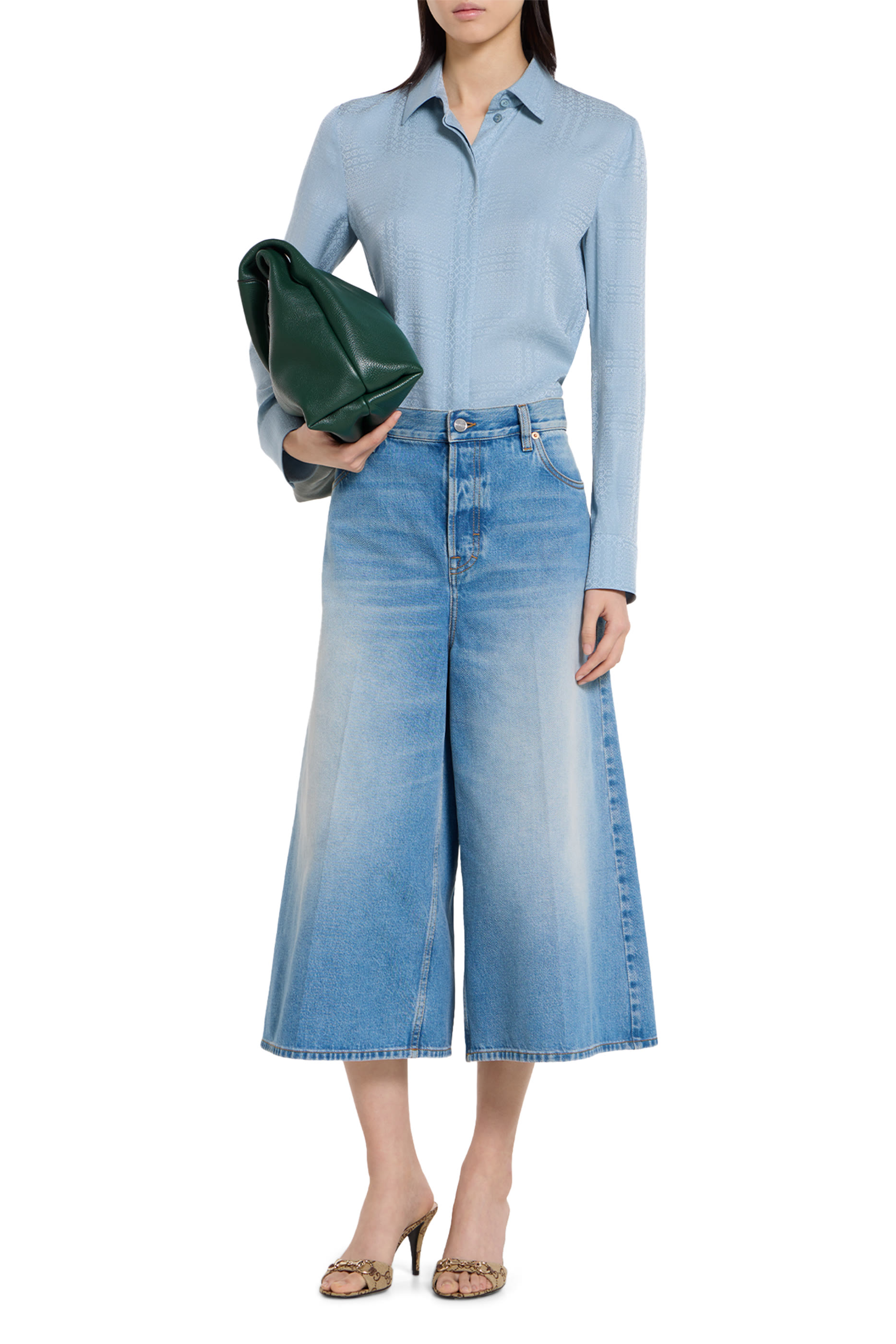 Logo Horsebit 85 Sandals