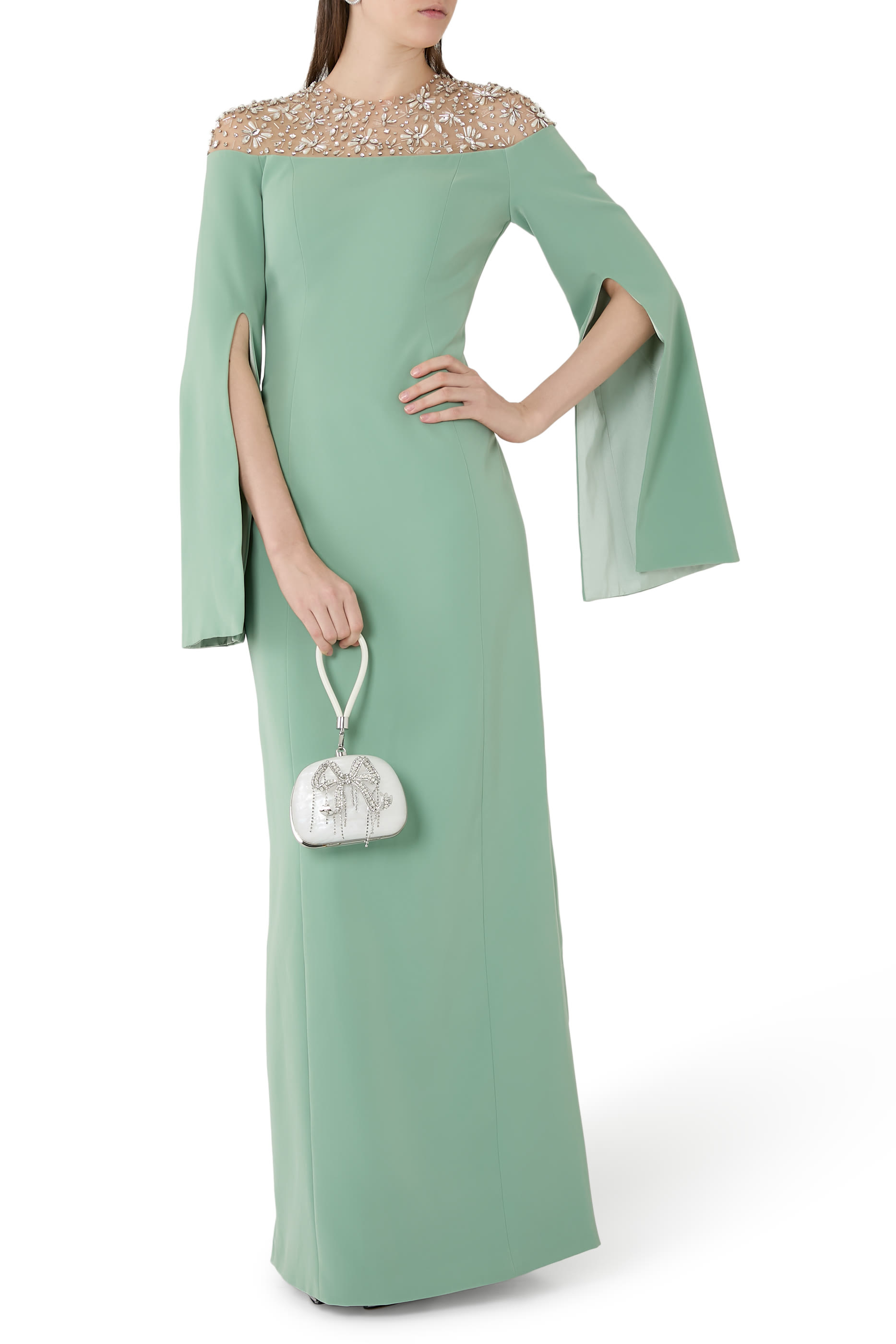 Calypso Embellished Maxi Dress 