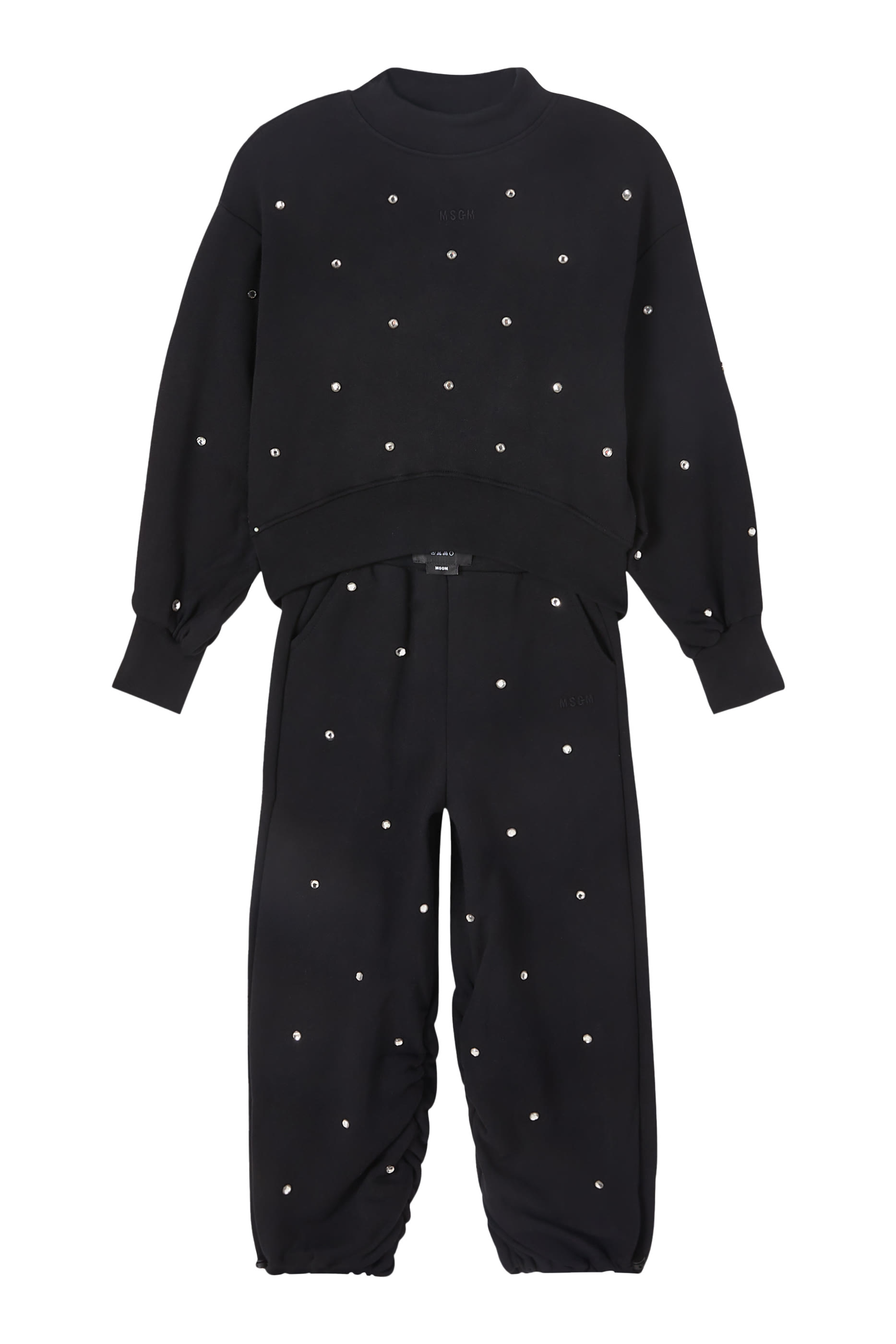 Kids Crystal Embellished Joggers