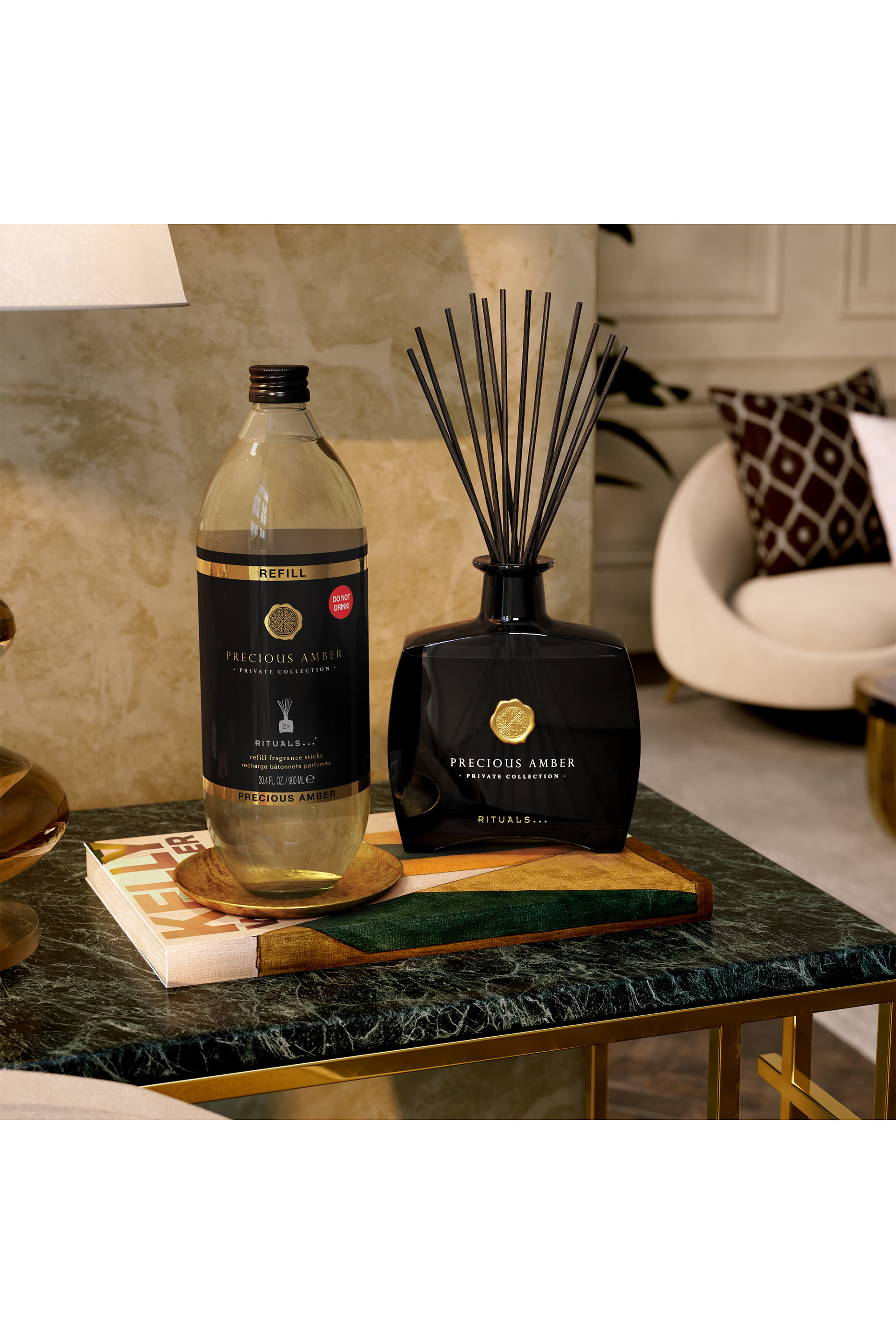 Precious Amber Refill Fragrance Sticks