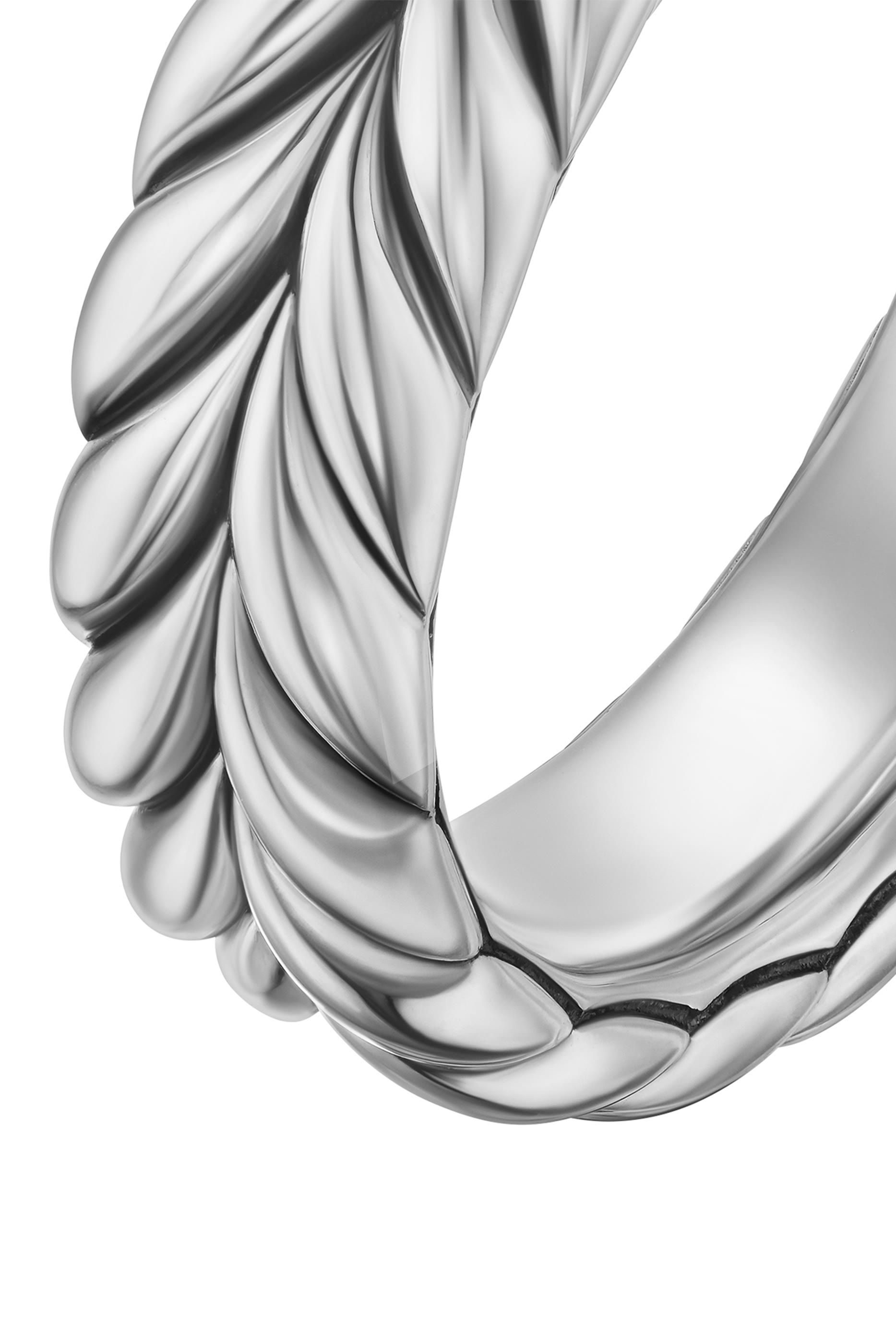 Chevron Band Ring, Sterling Silver