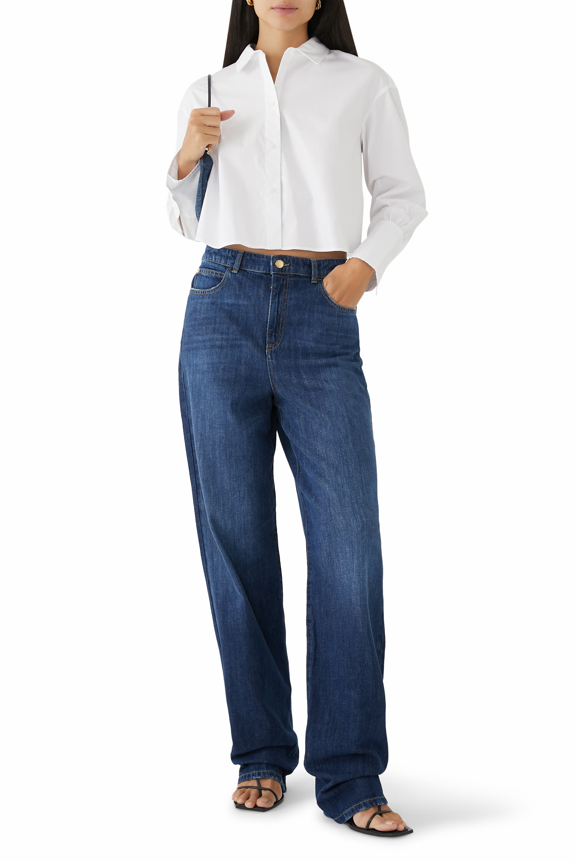 J4B Straight-Leg Denim Jeans