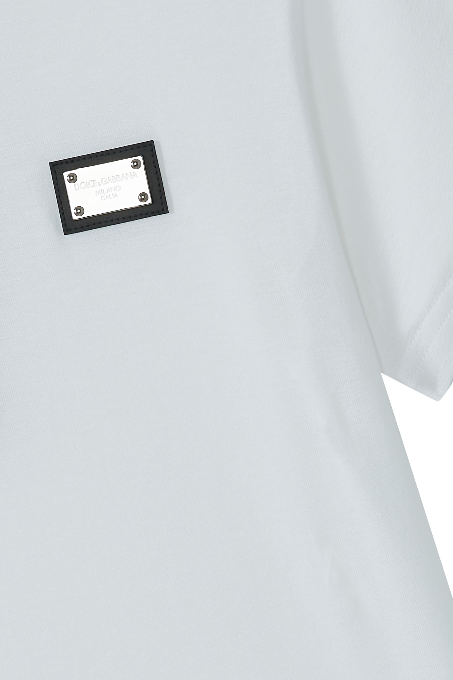 Jersey T-Shirt with Logo Tag