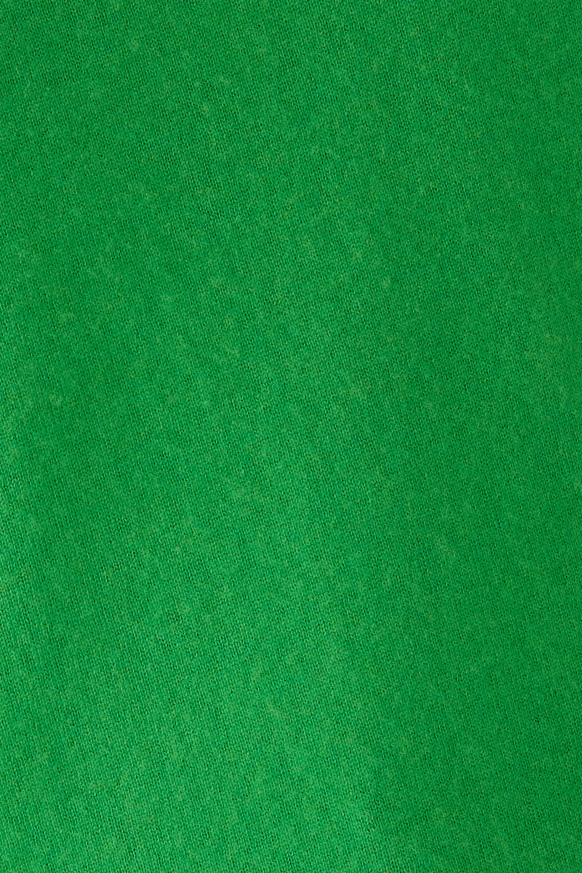  Brushed Cashmere Cotton Knit T-Shirt