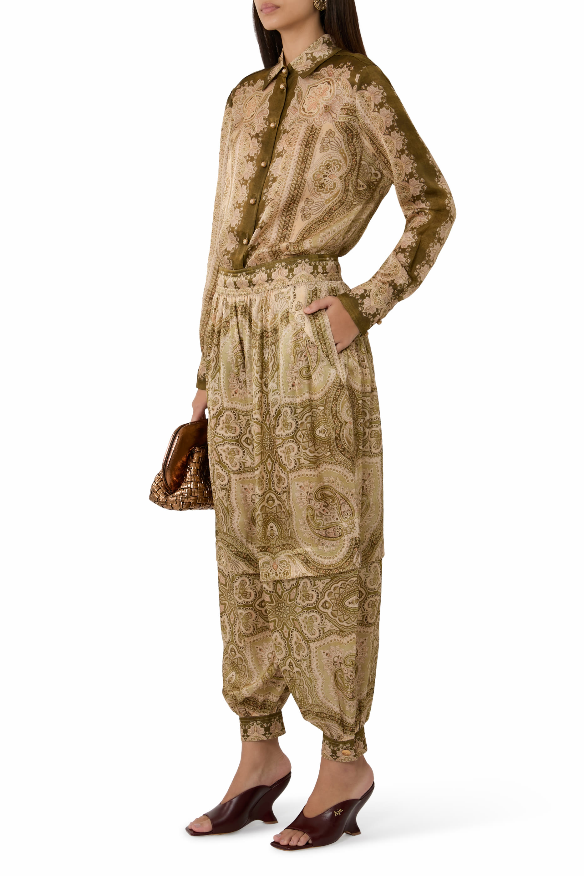 Nokaya 90 Wedge Mules 