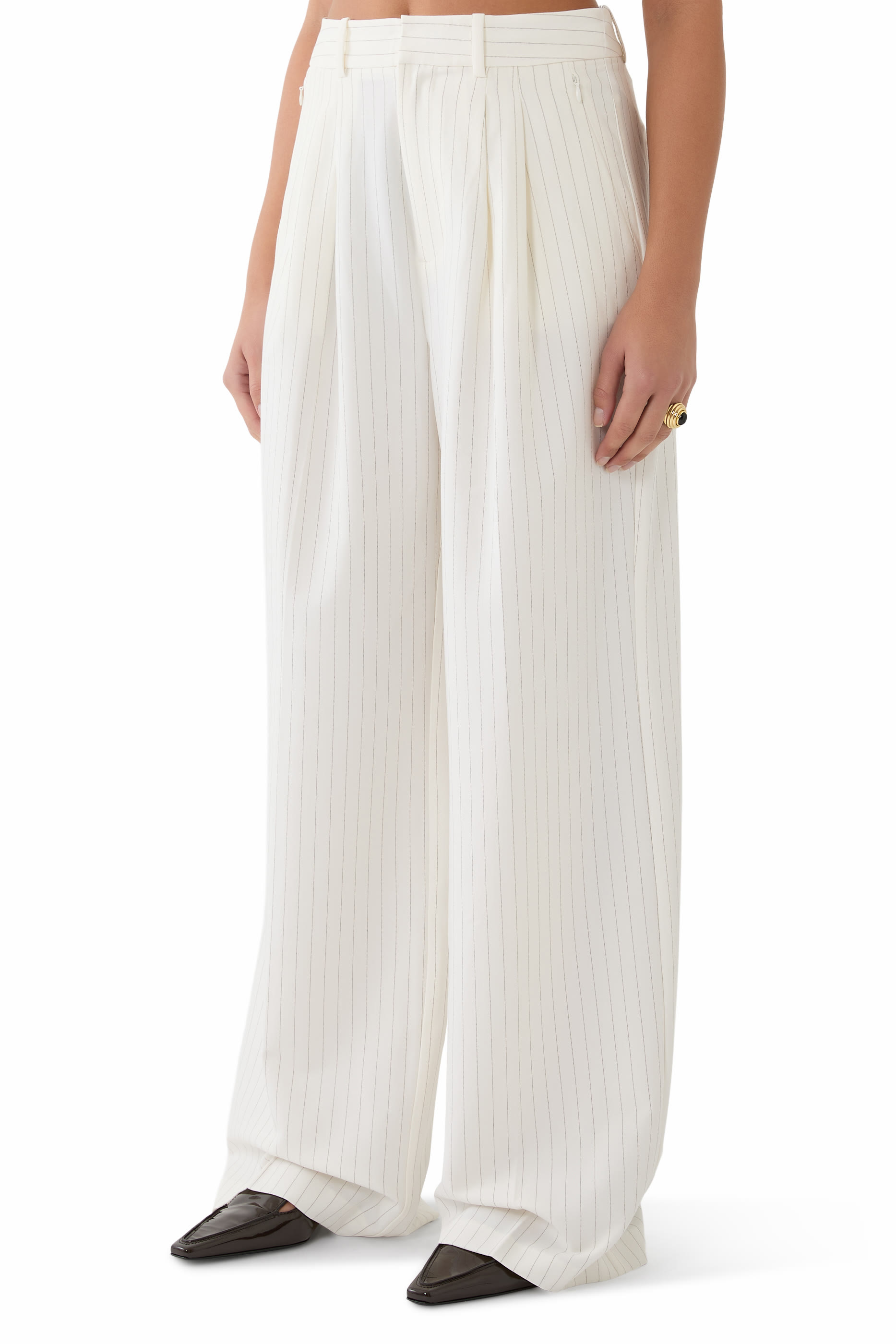 Essential Wide Leg Suiting Pants