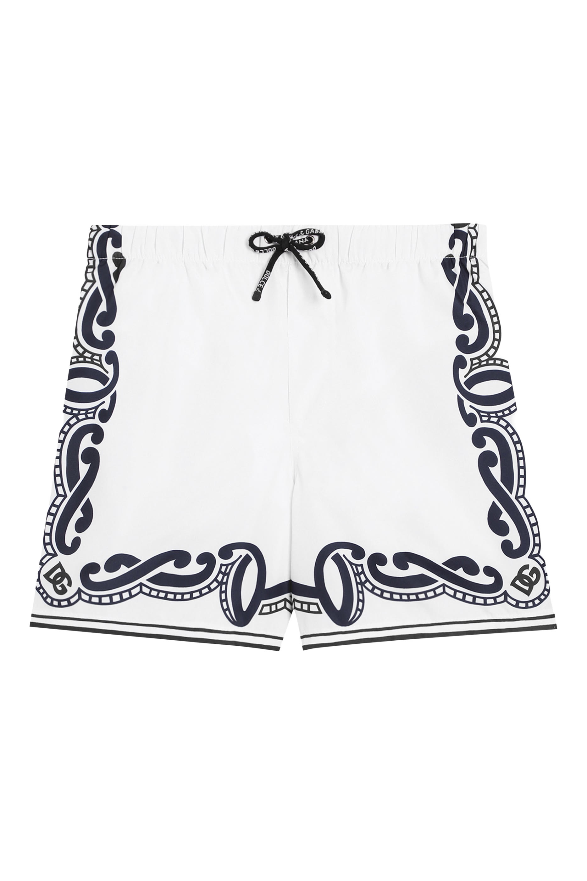 Kids Bandanna Print Swim Trunks