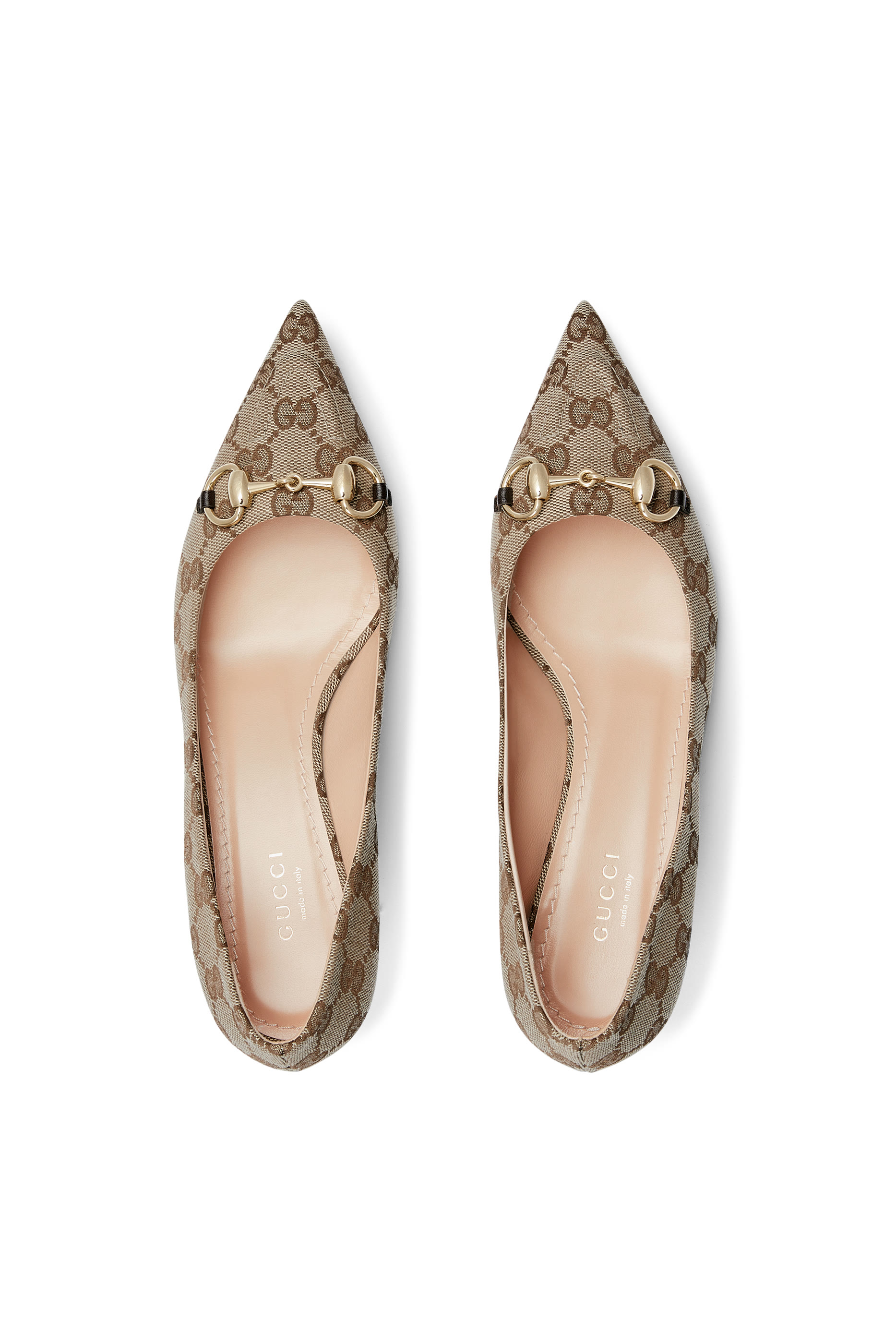 Logo 55 Horsebit Pumps 