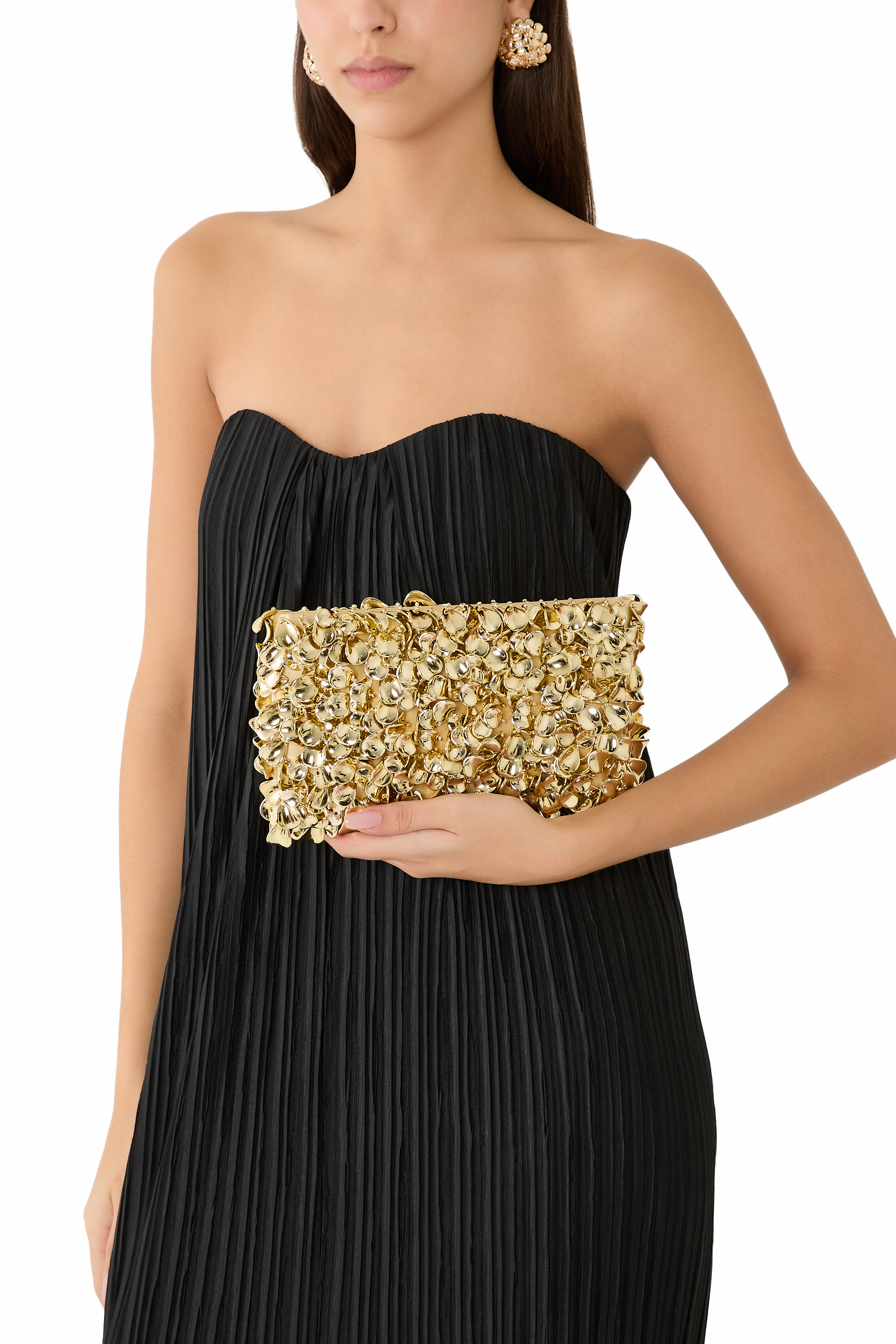 Reese Beaded Clutch 