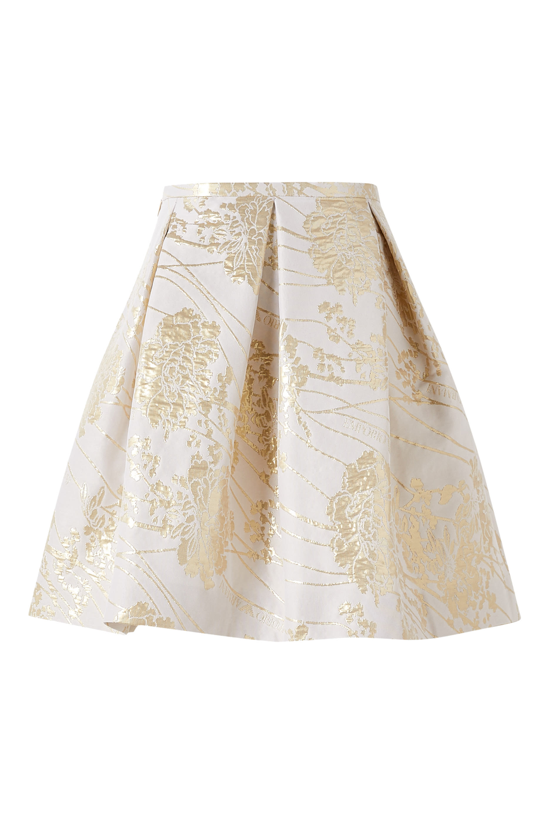 Kids Flower Jacquard Skirt