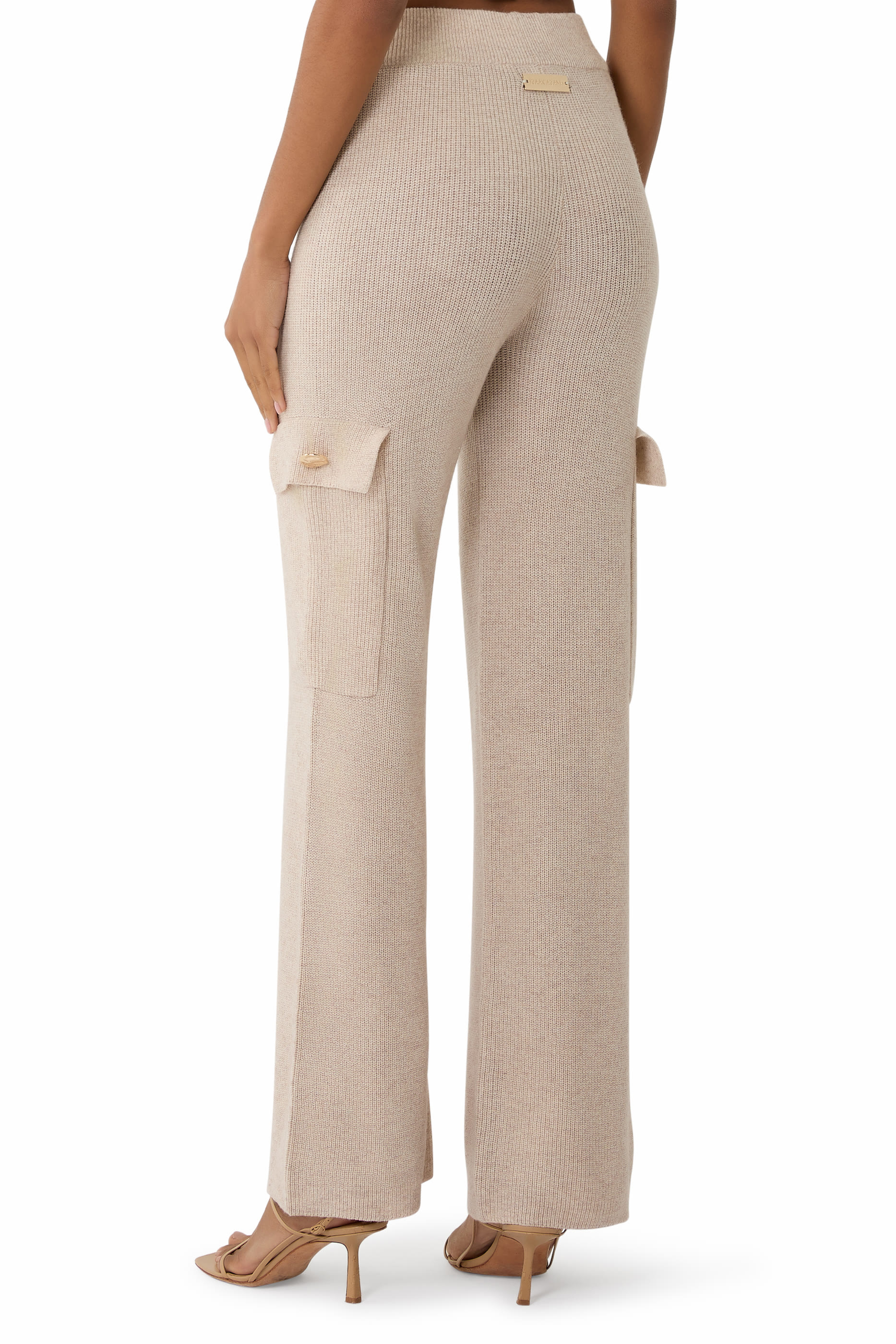 Cargo Pants with Button Detail