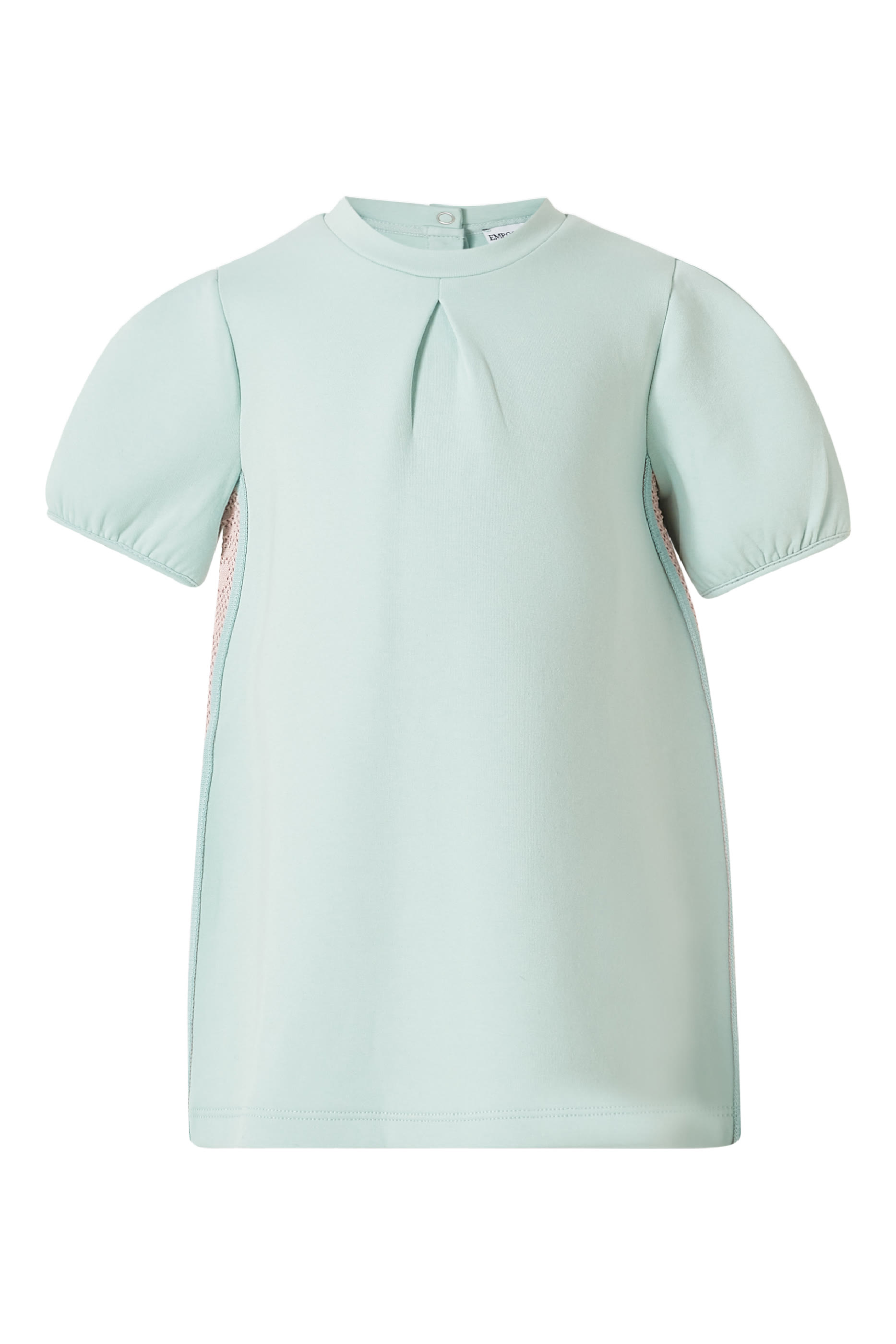 Kids EA Text Side Detail Dress