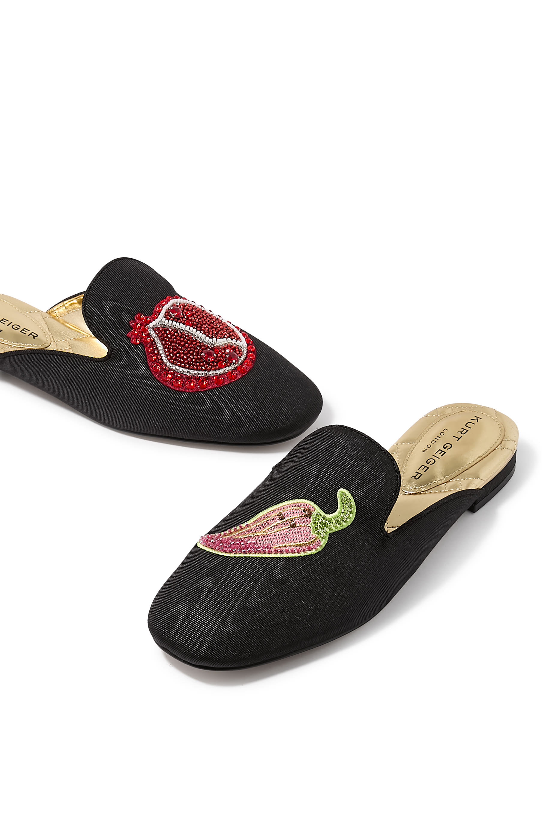 Embroidered Slippers 
