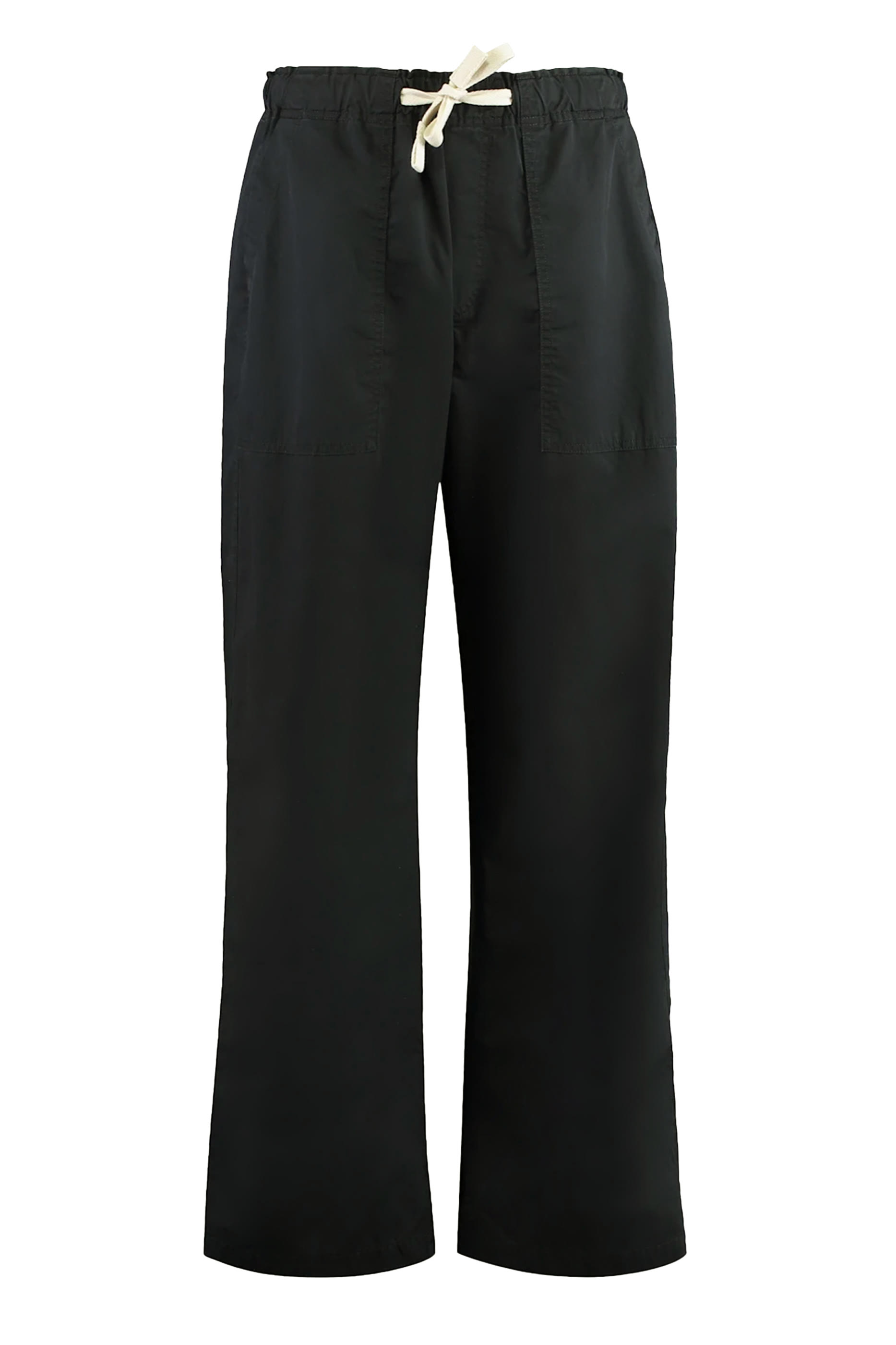 Curved Logo Loose Pants