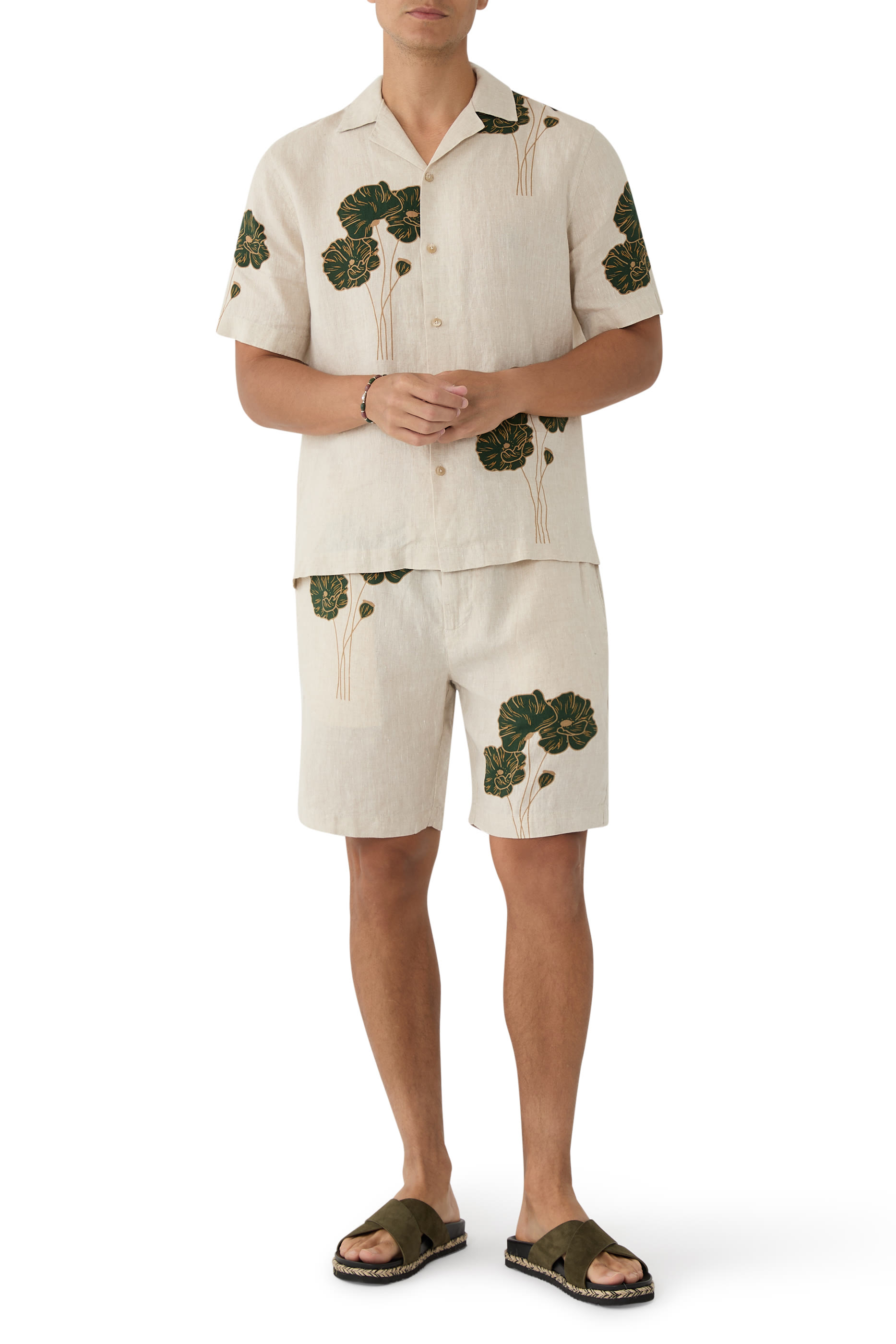  Felipe Linen Shorts