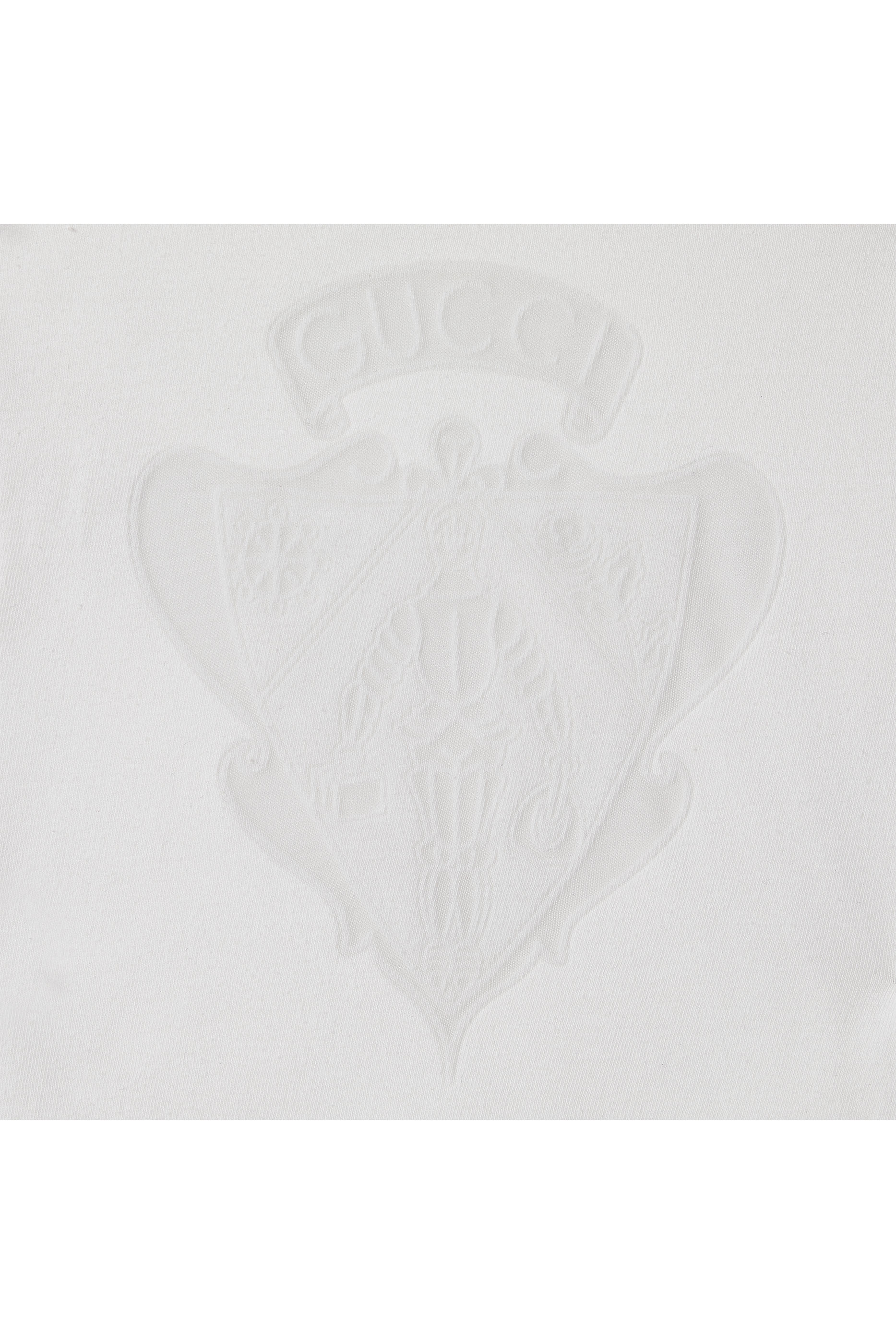  Cotton Jersey T-Shirt with Devor&eacute; Detail