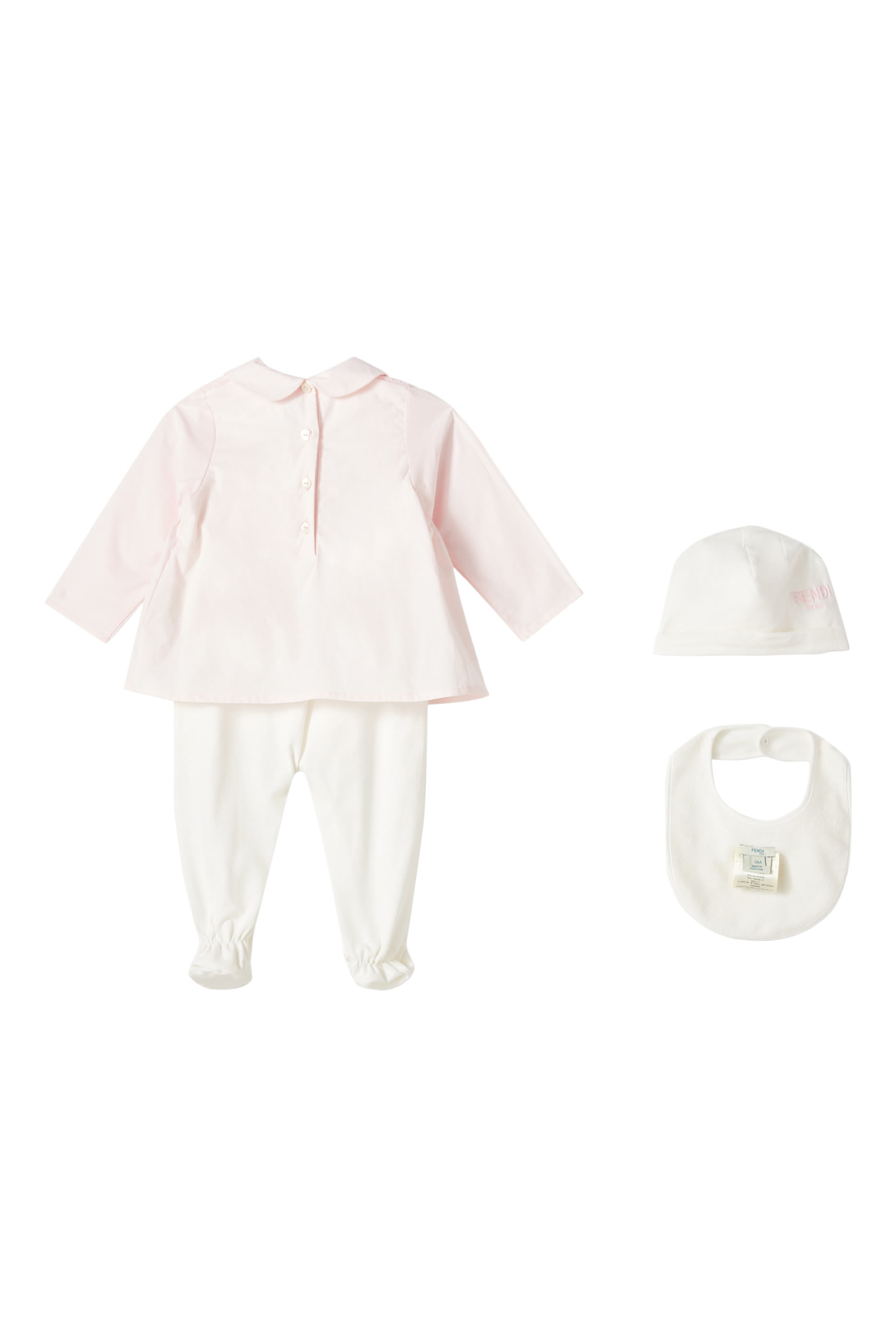 Kids Logo Bodysuit, Bib and Beanie Gift Set 