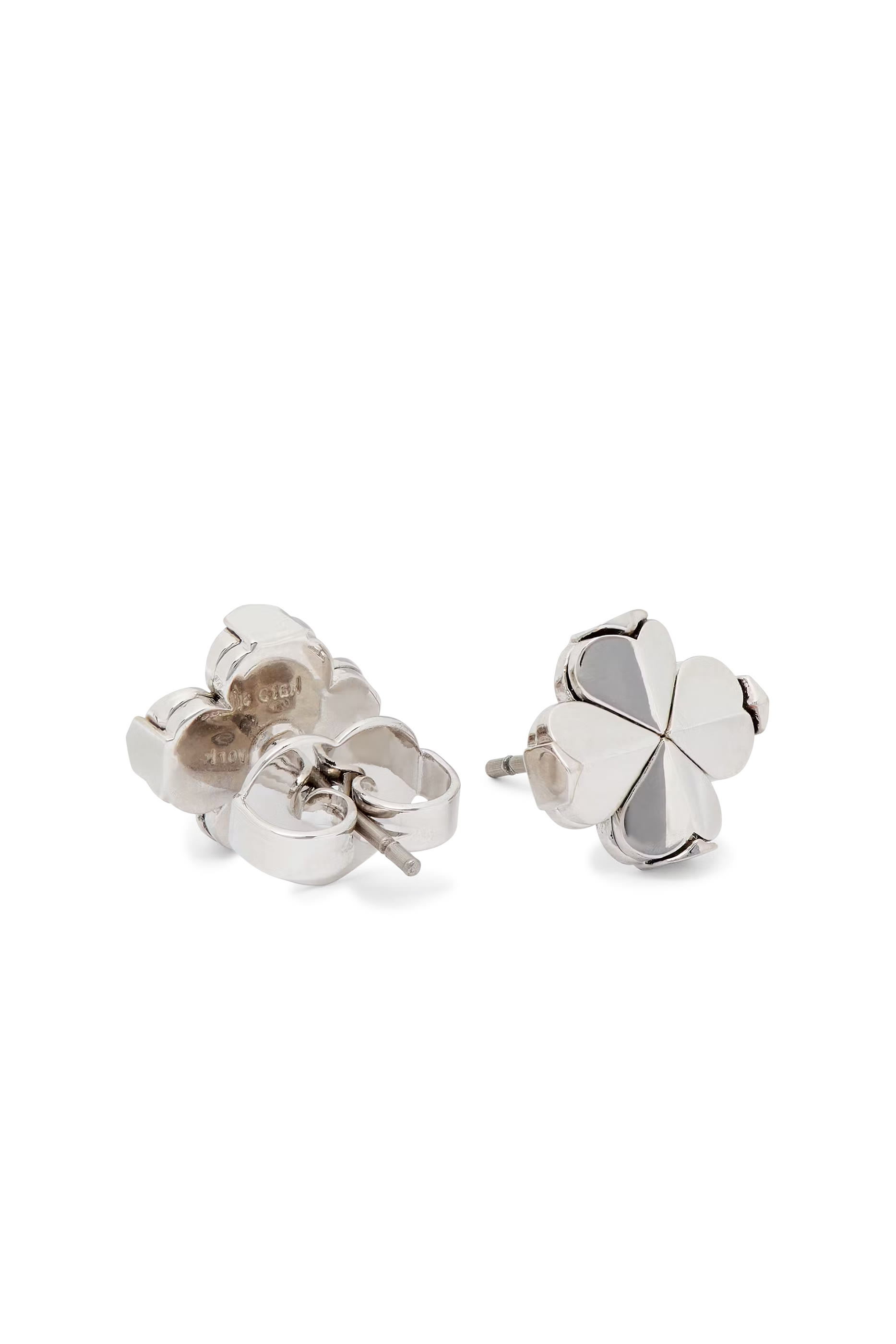 Spade Flower Studs