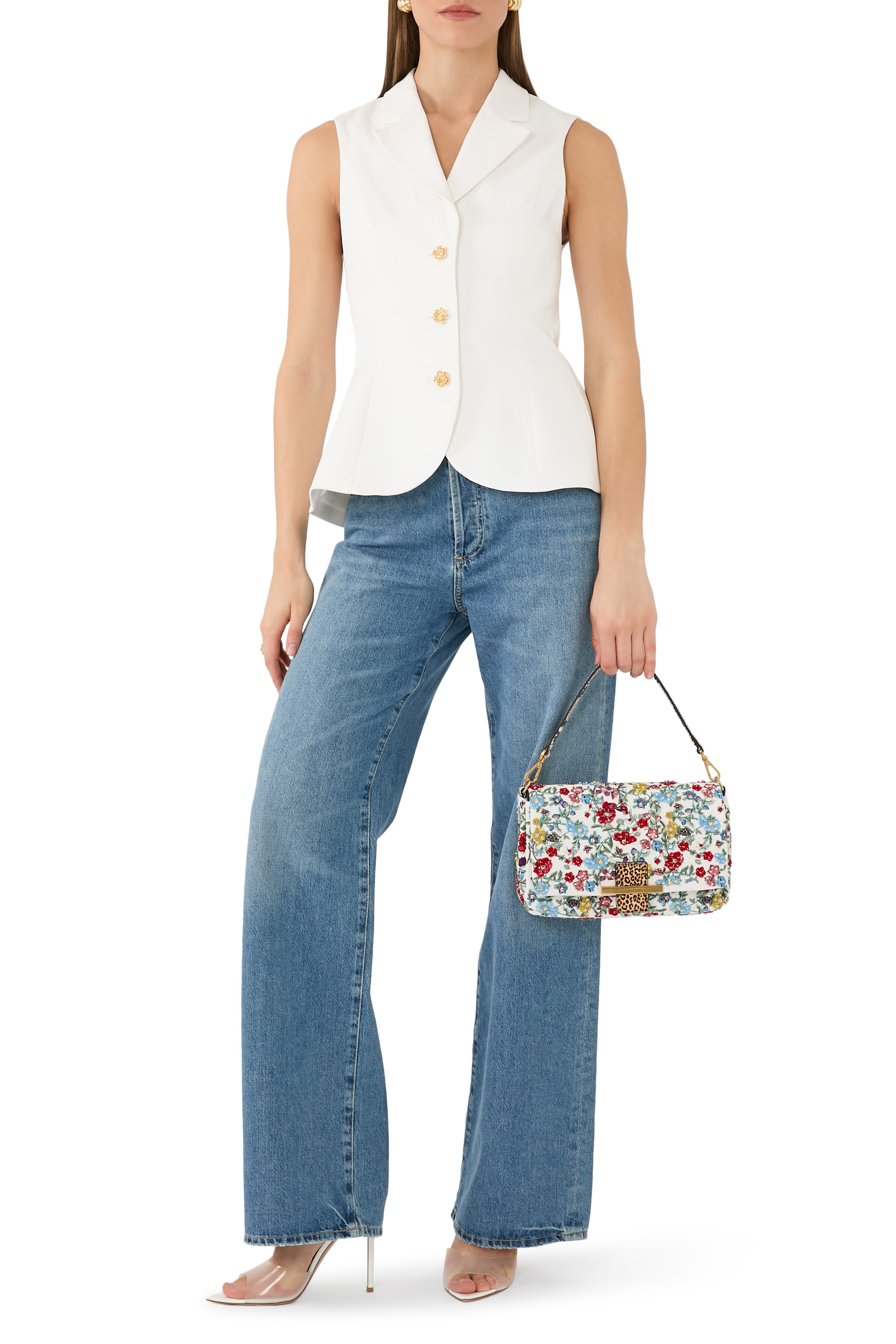 Sammie Sculpted Blazer Vest