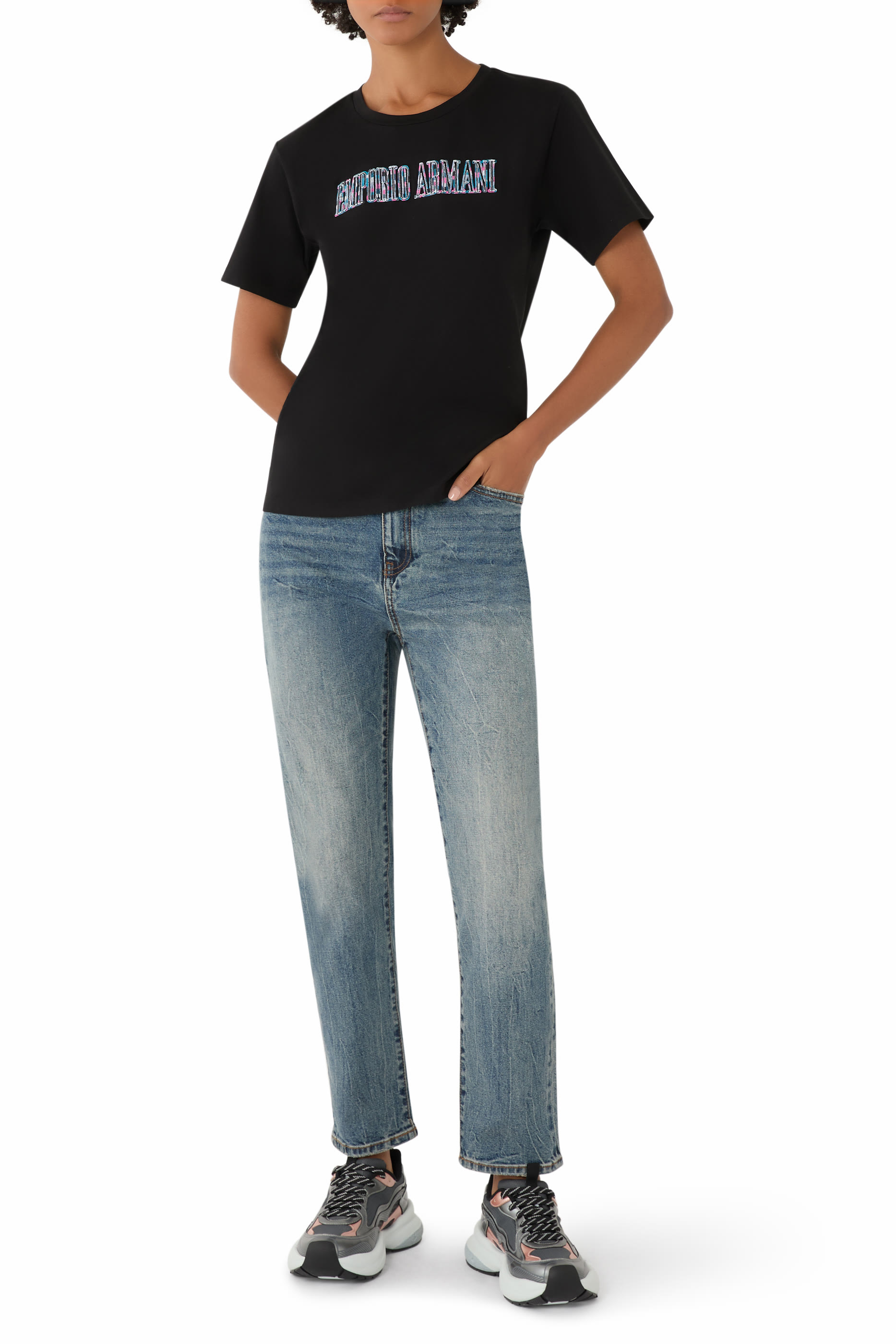 Logo Embroidery ASV Organic Jersey T-Shirt