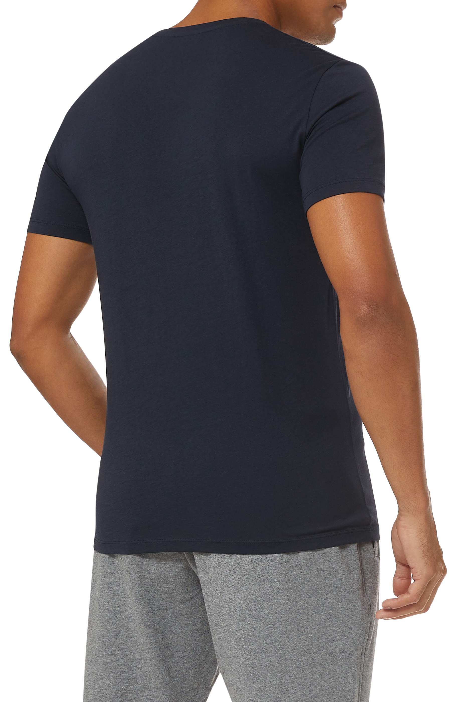 Pima Cotton V-Neck T-Shirt