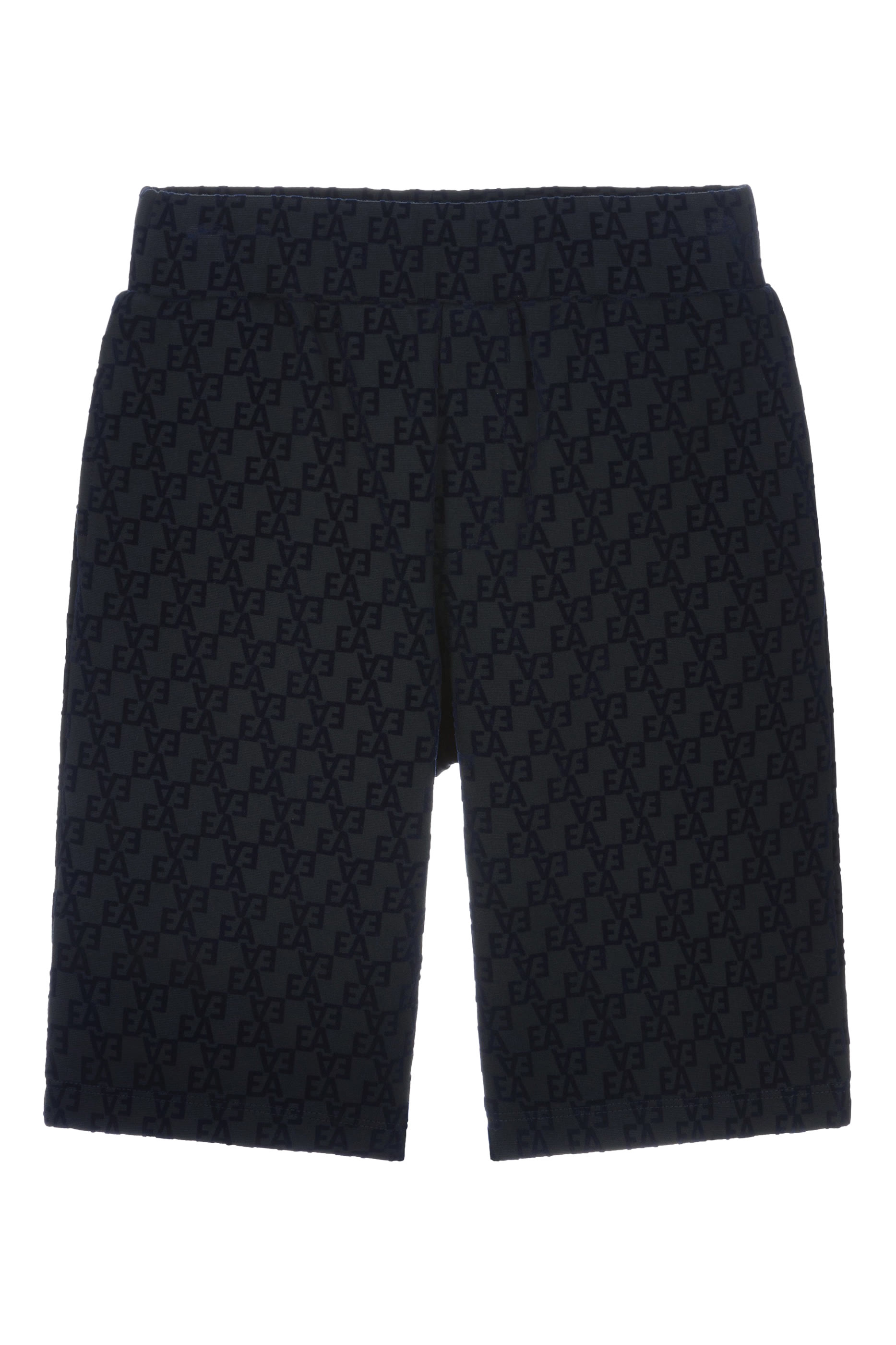 Kids Flocked EA Logo Shorts 