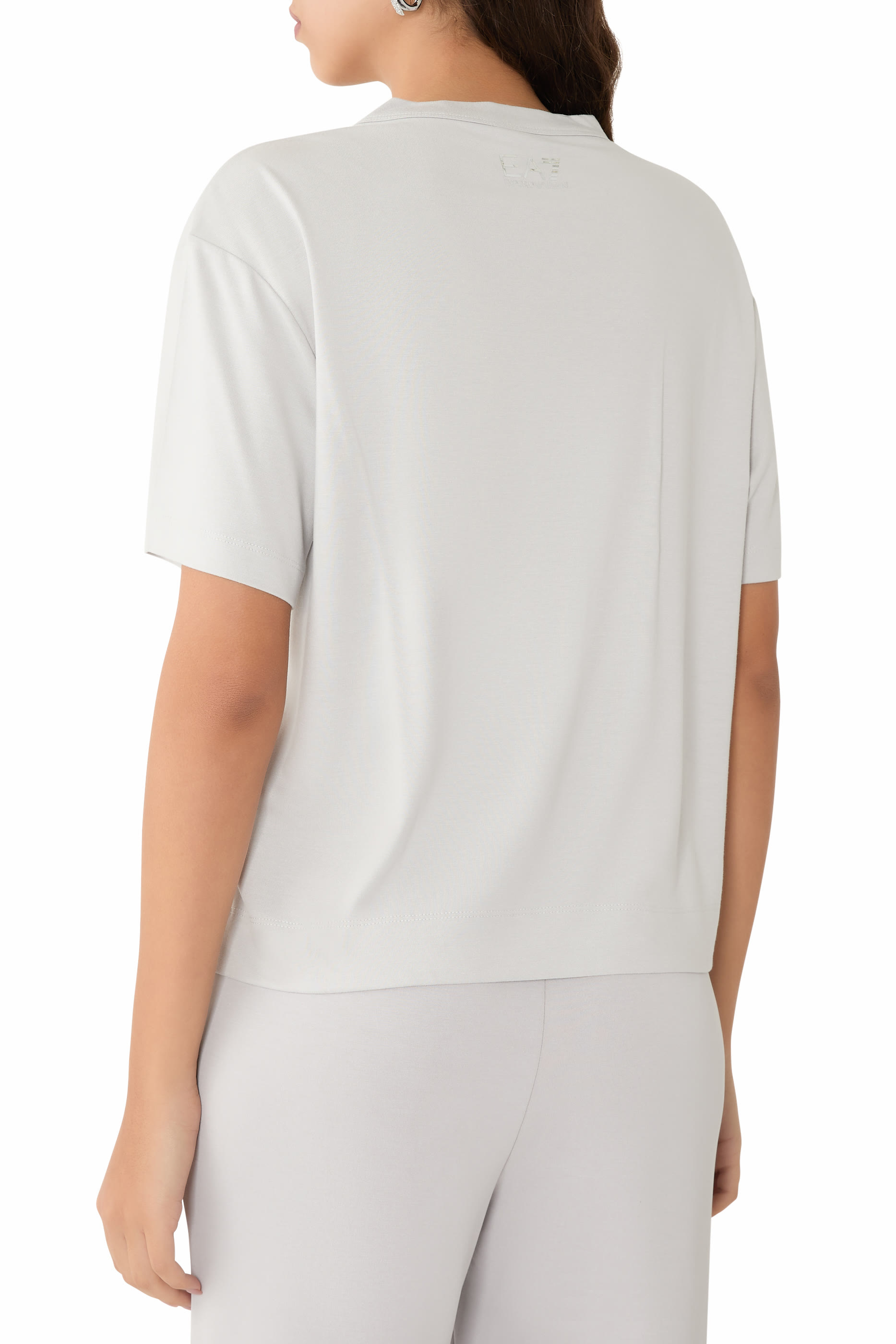 Precious Viscose-Blend Crew Neck T-Shirt