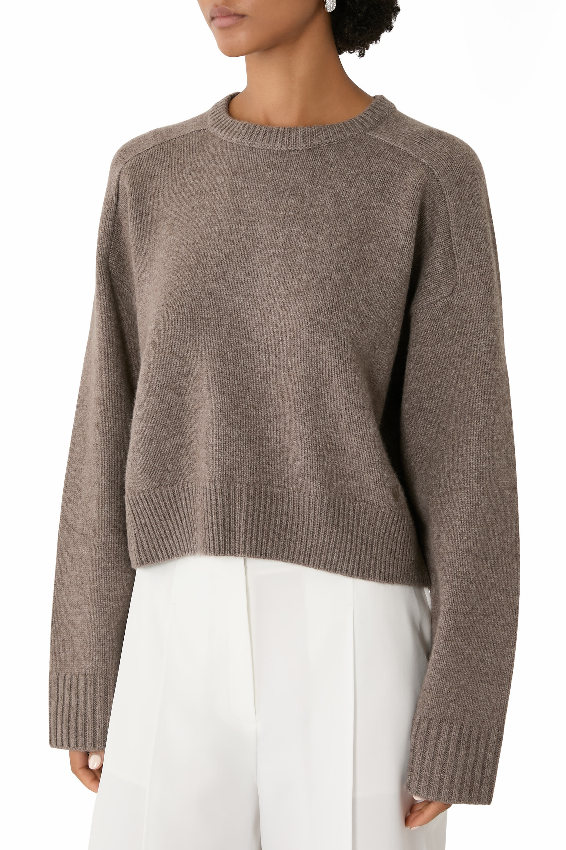 Bruzzi Boxy Cashmere Sweater 