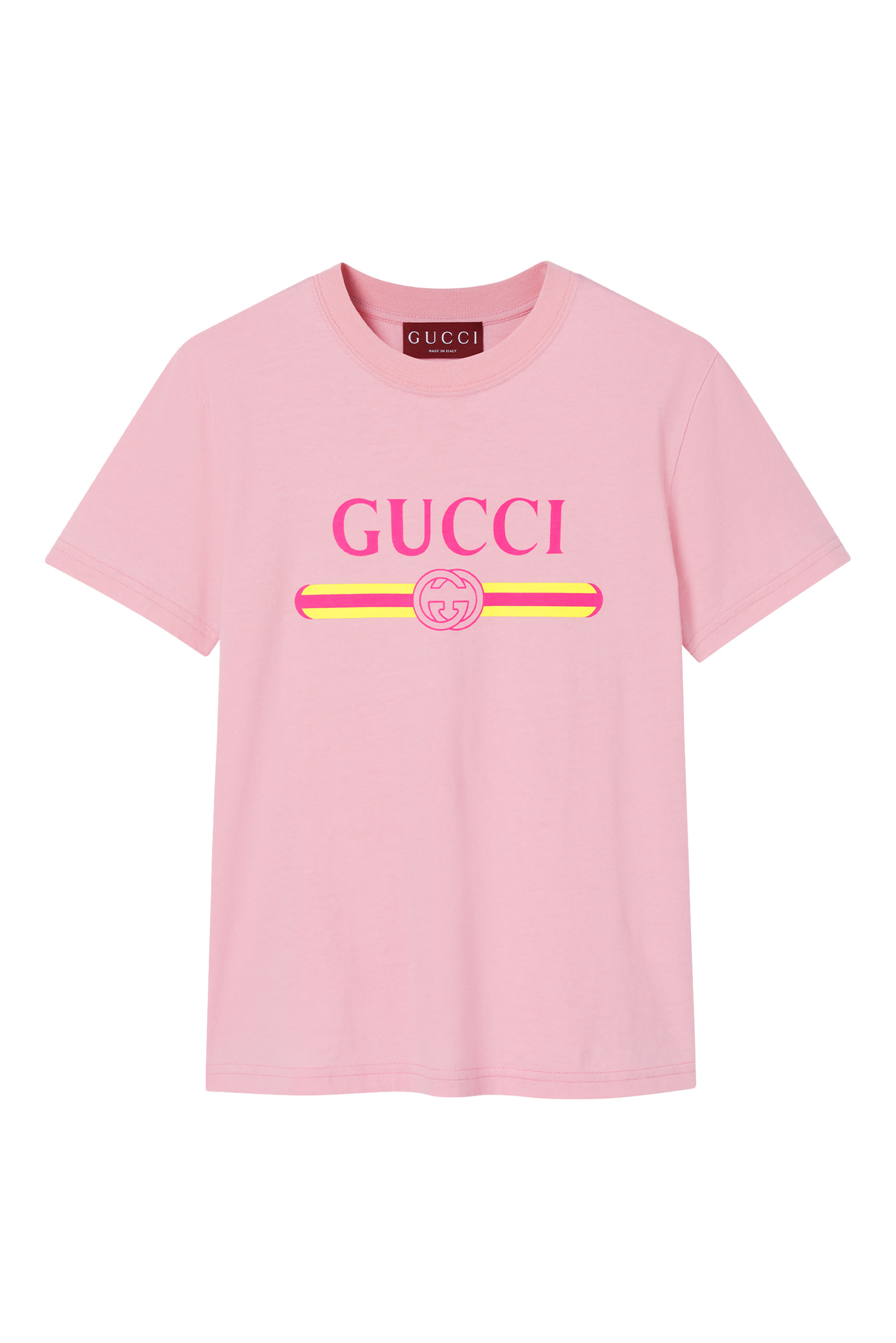 Logo Print Cotton Jersey T-Shirt 