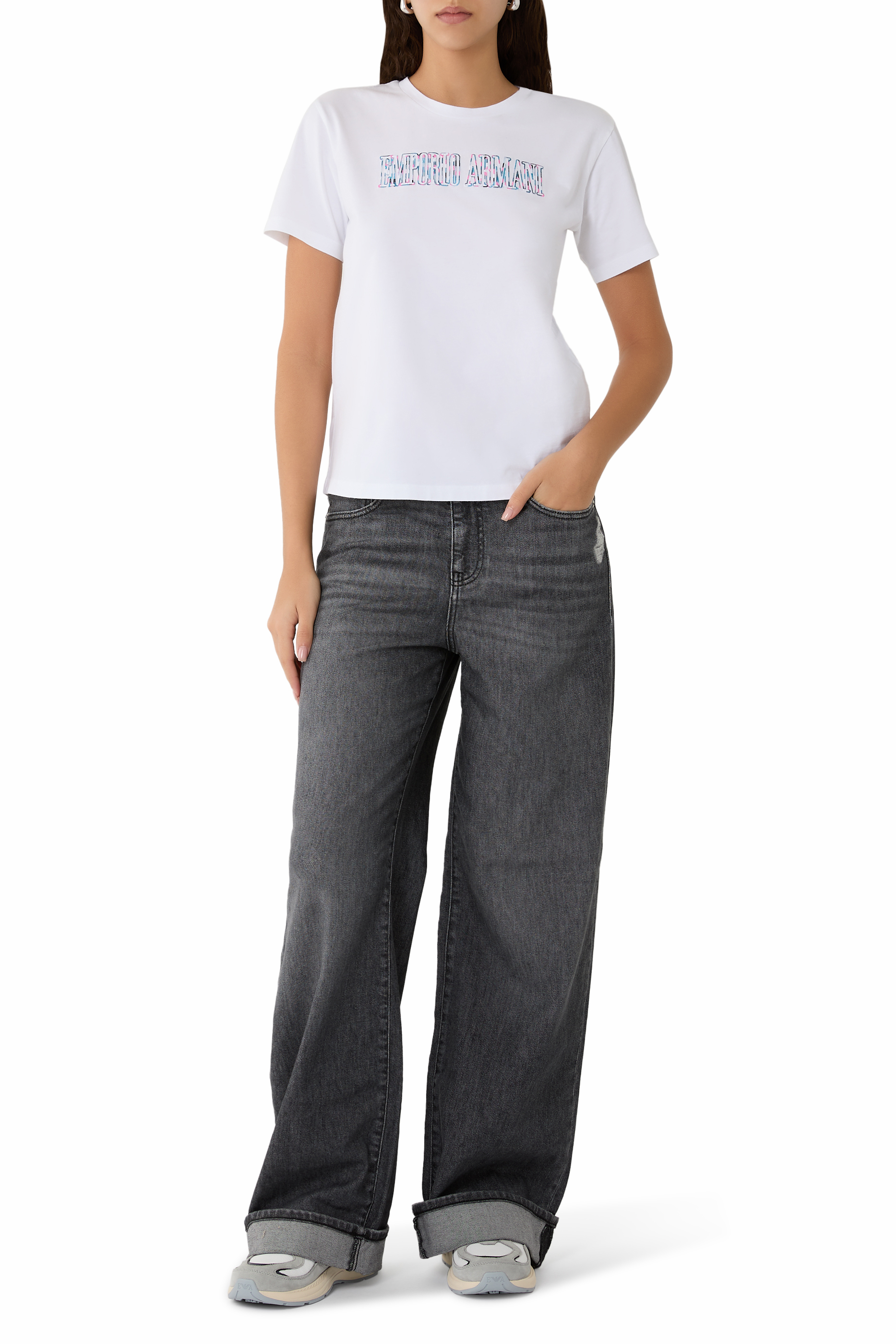 Logo Embroidery ASV Organic Jersey T-Shirt