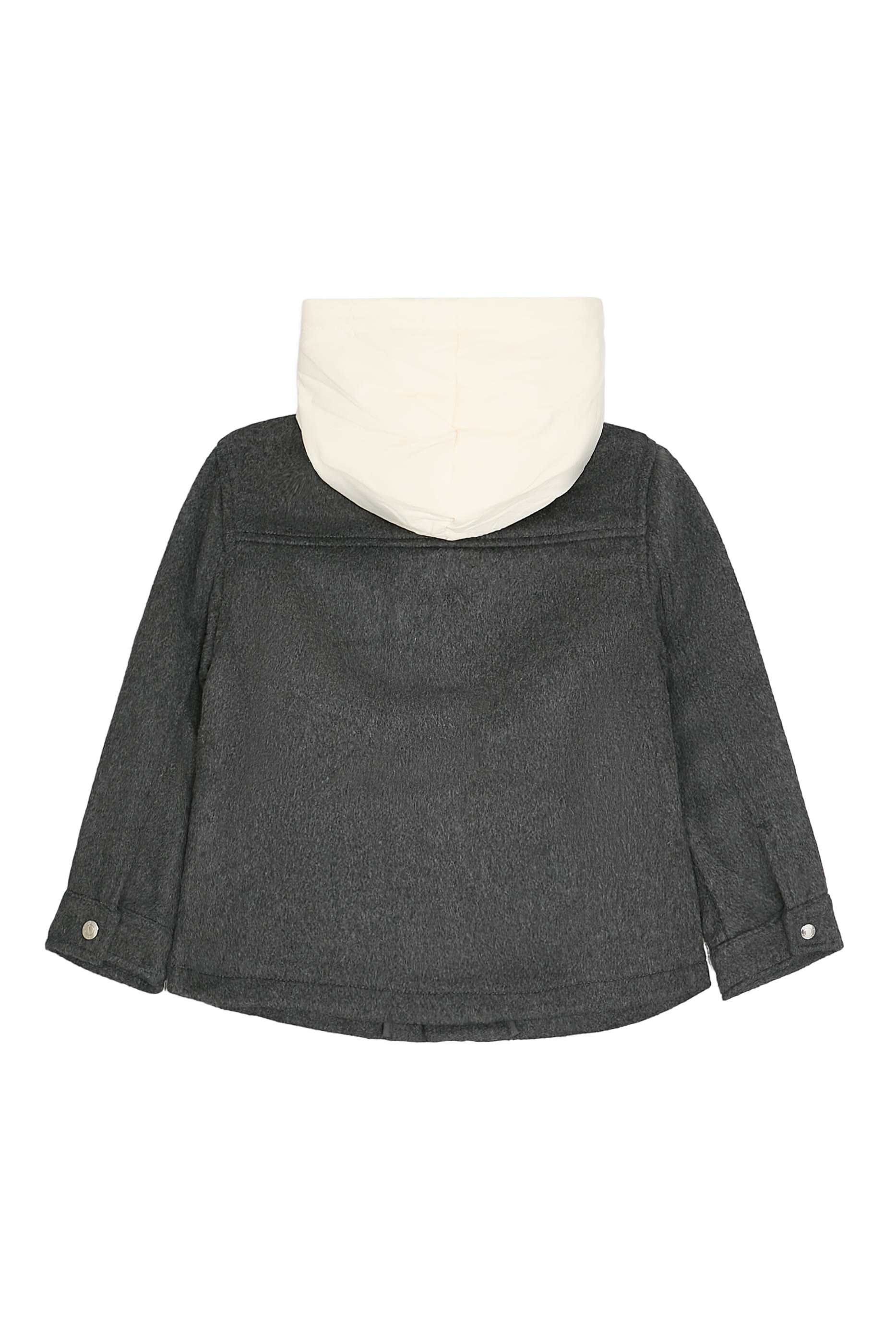 Kids Benjamin Wool-Blend Overshirt 