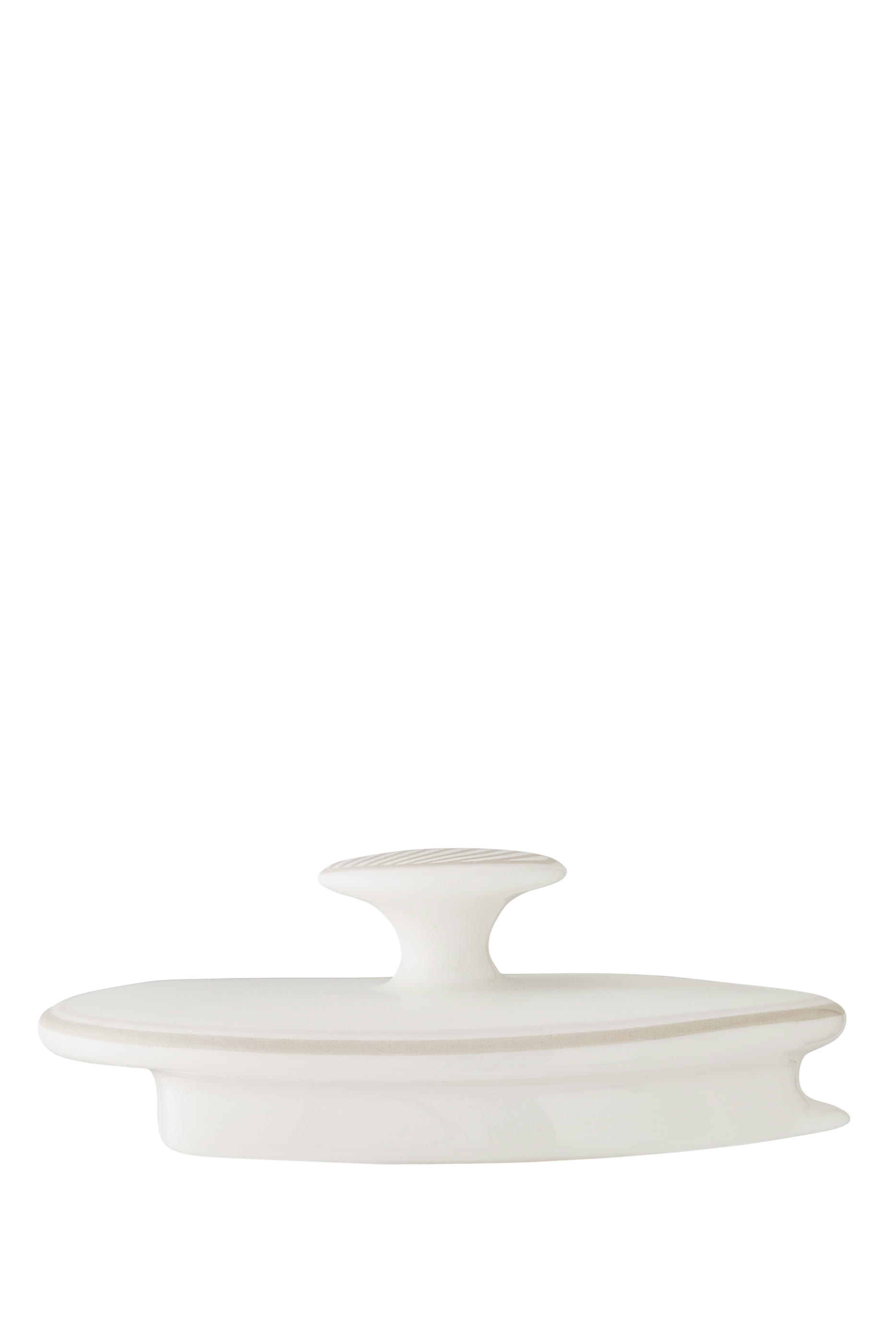 Bakewell Taupe Coupe Oval Teapot