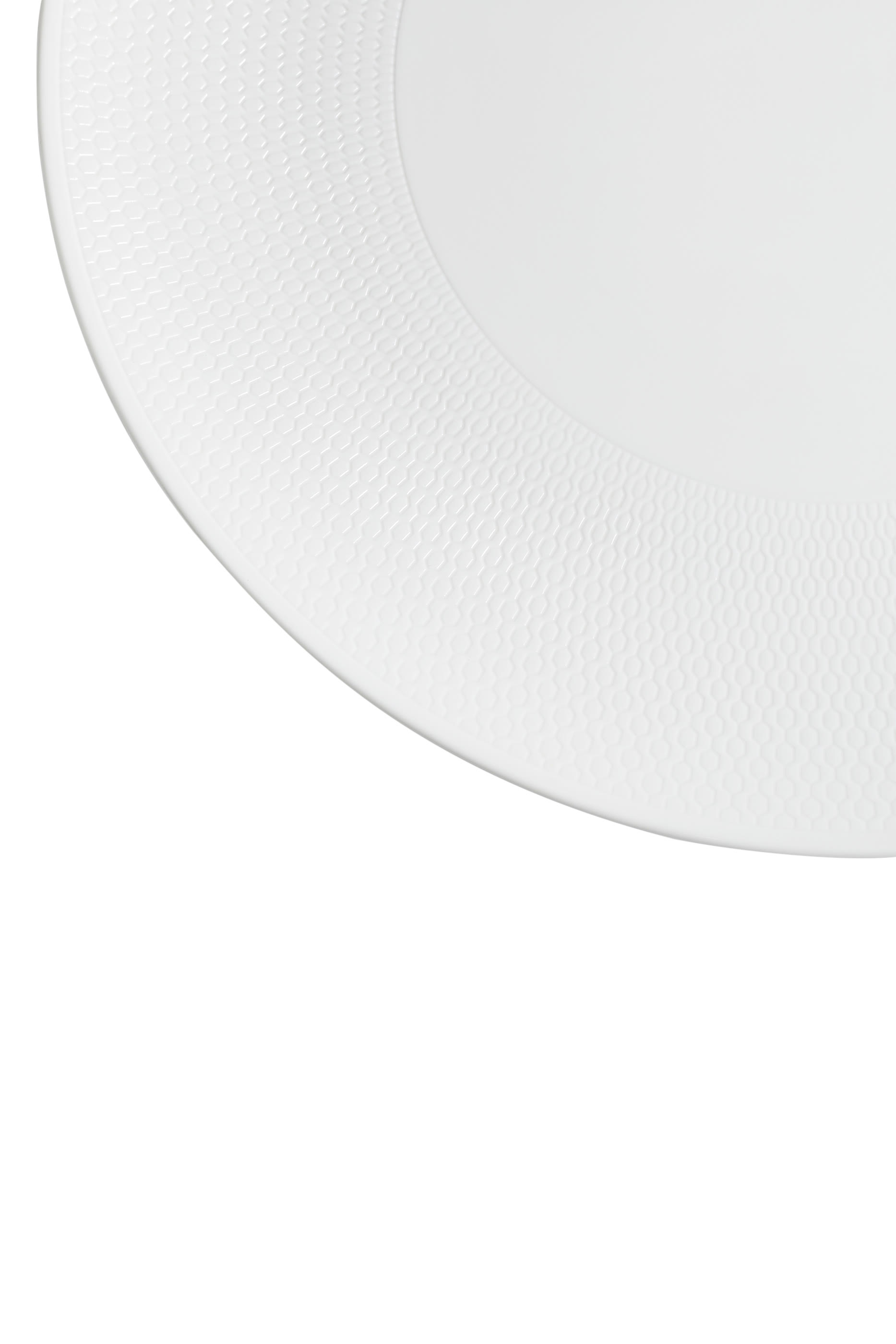 Gio White Serving Plate