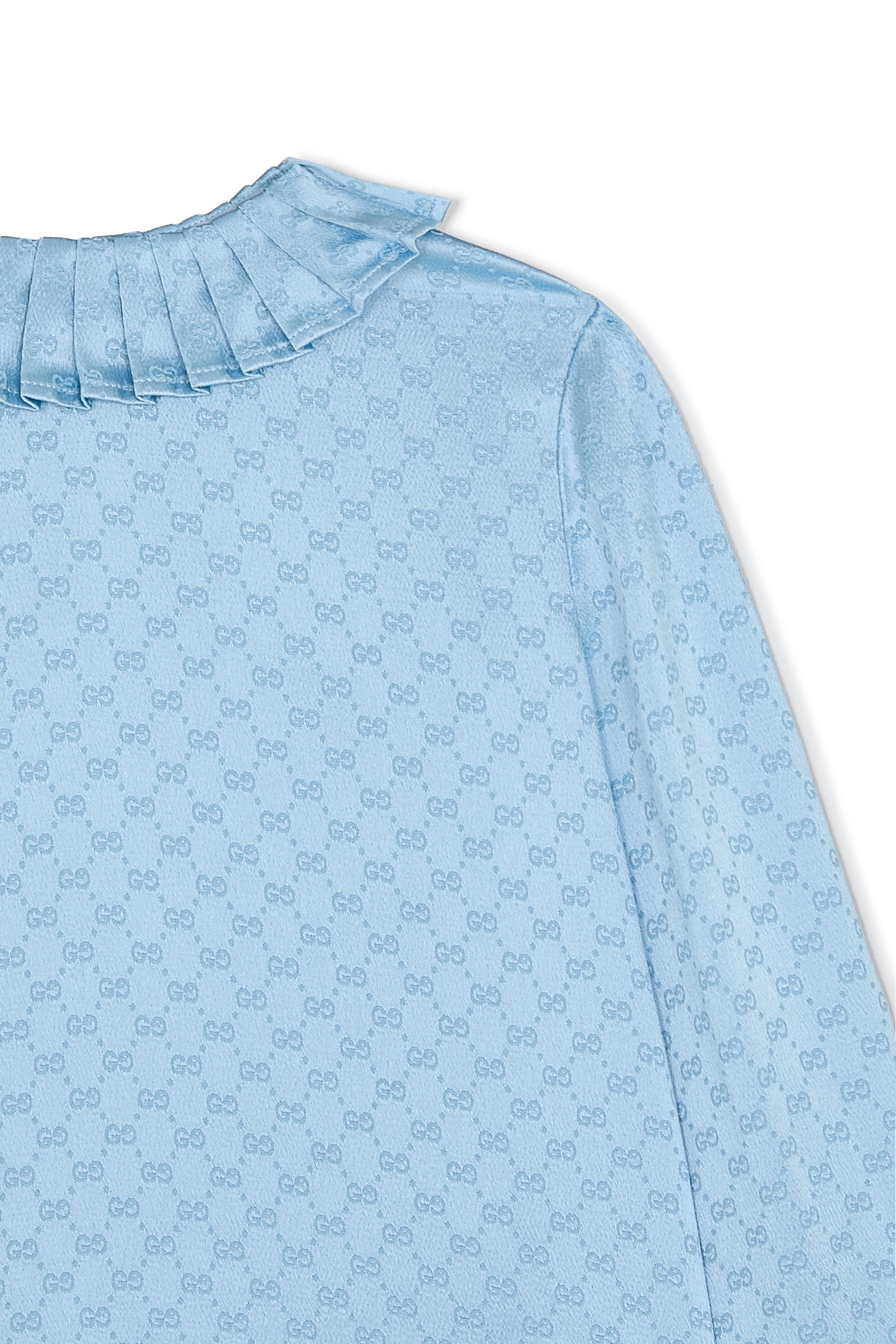 Kids Logo Satin Shirt