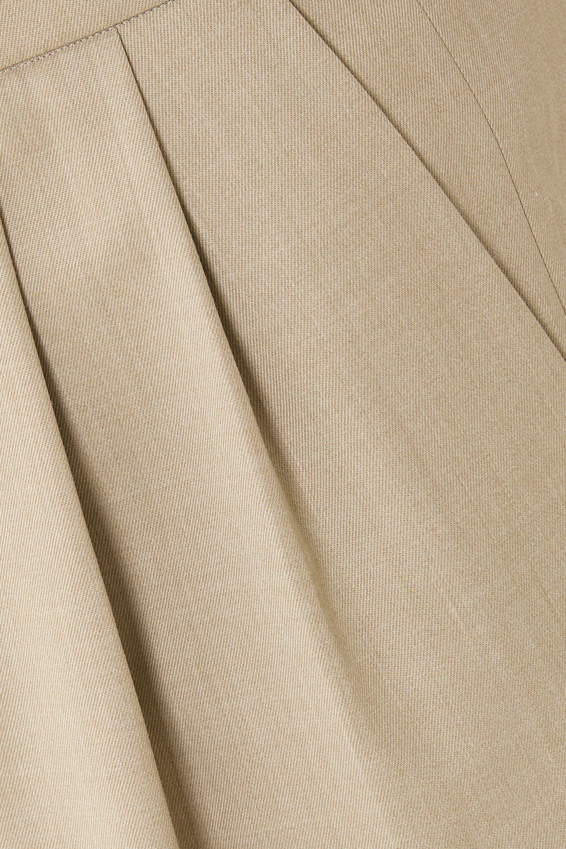 Two Tuck Wool Trousers 