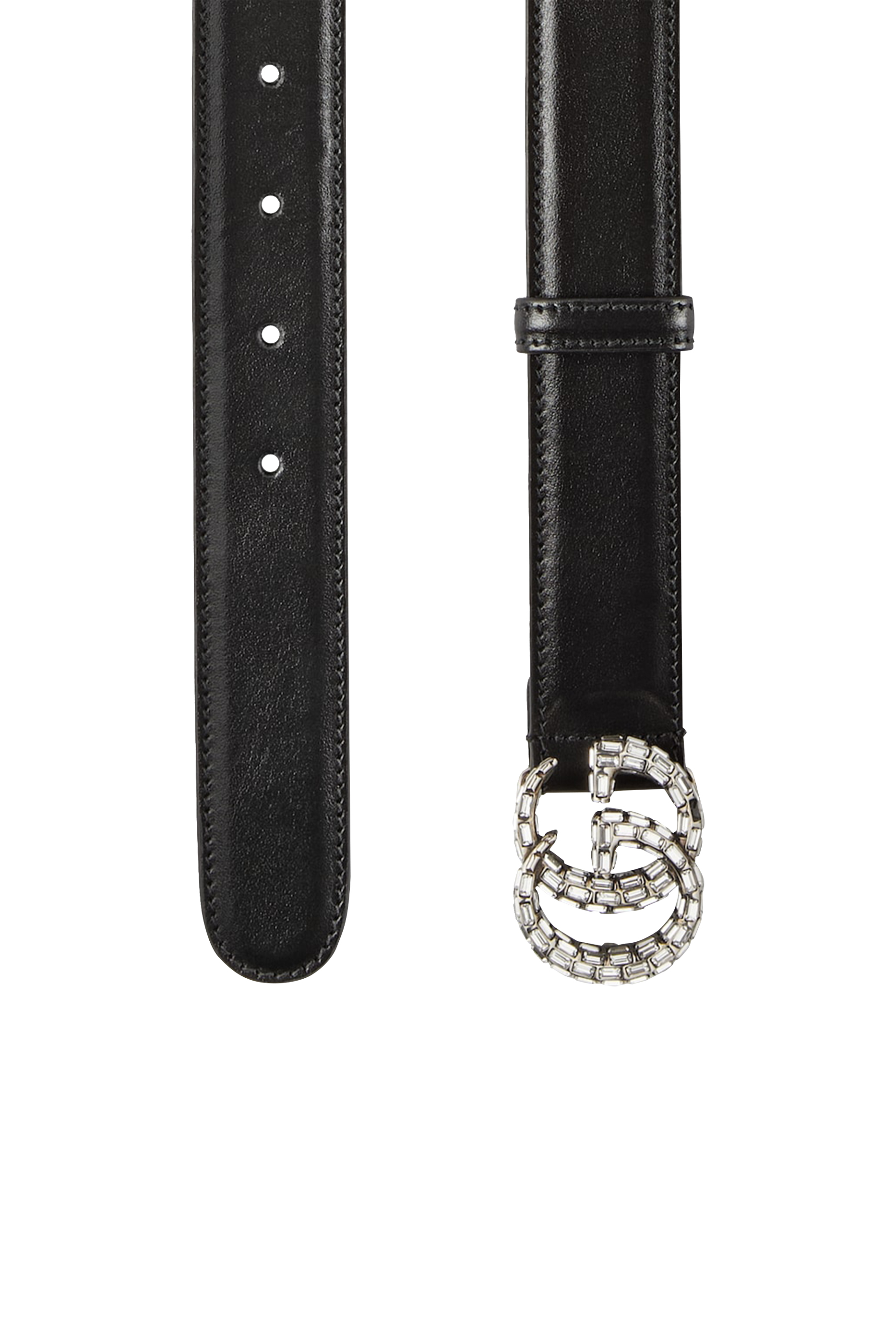 GG Marmont Embellished Thin Belt