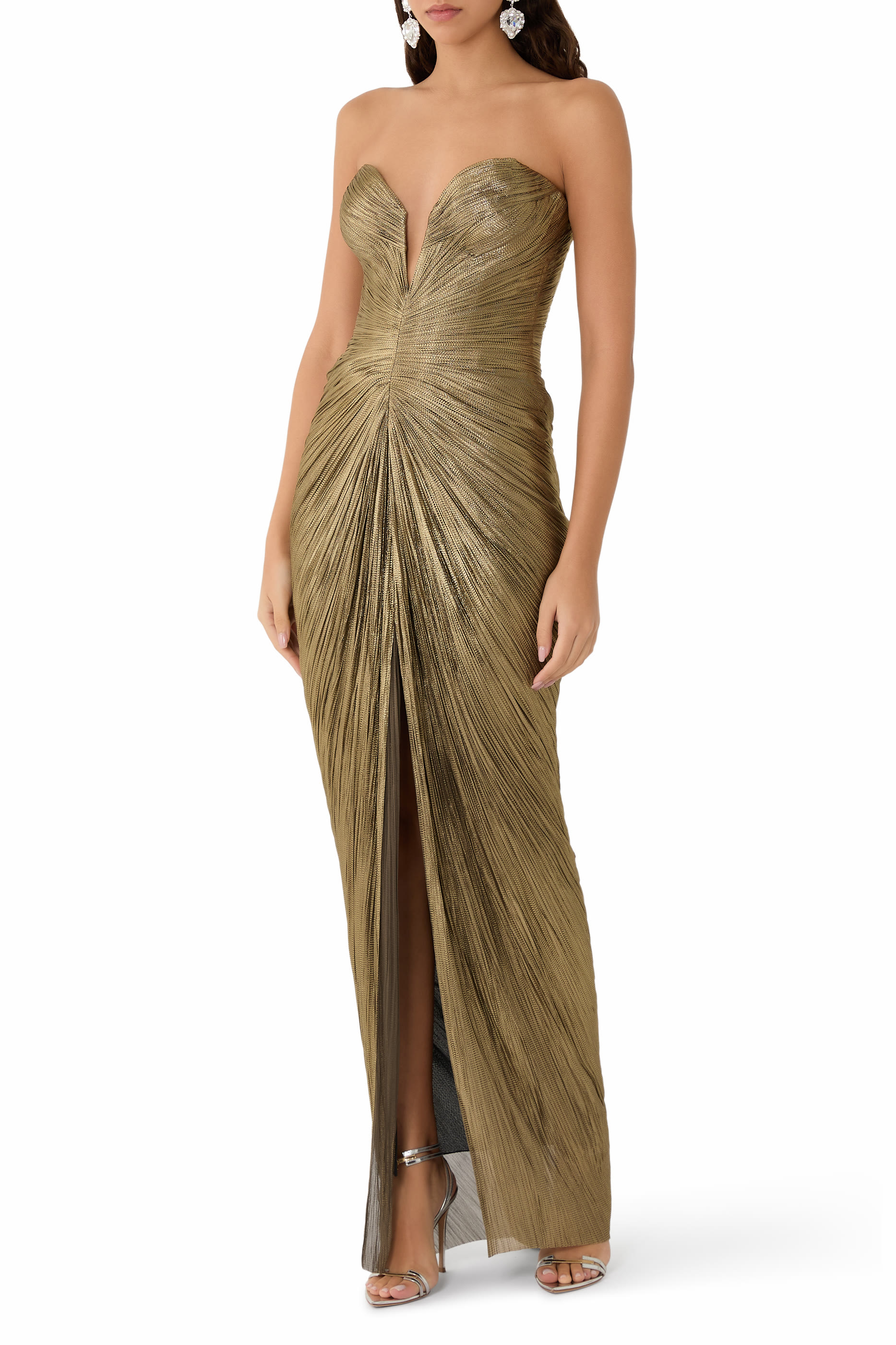 Strapless Evening Dress
