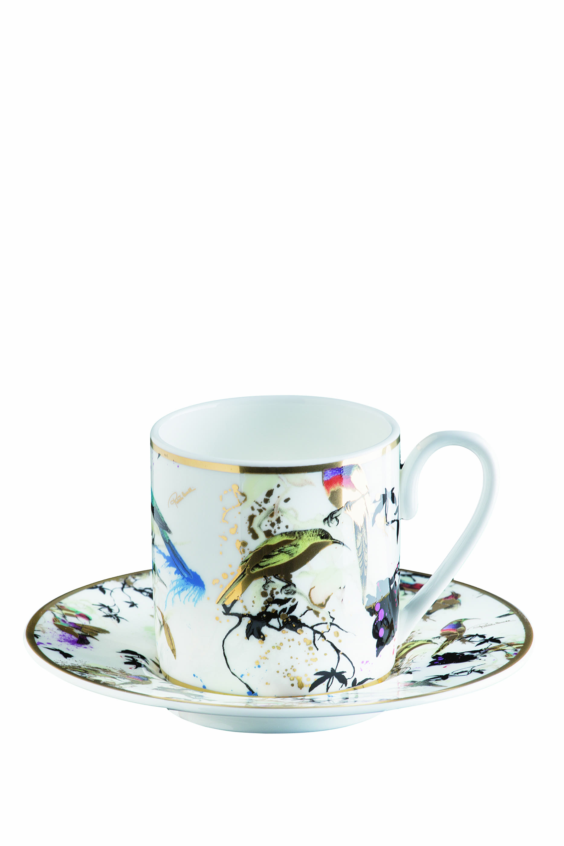 Garden&rsquo;s Birds Coffee Cup & Saucer set