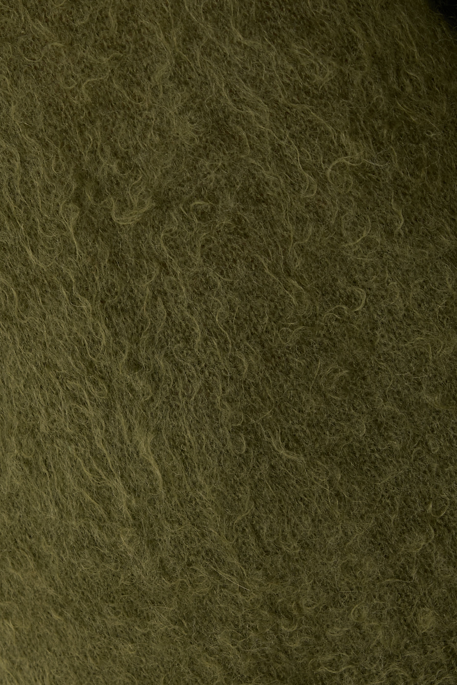 Brushed Super Kid Mohair Knit Pullover