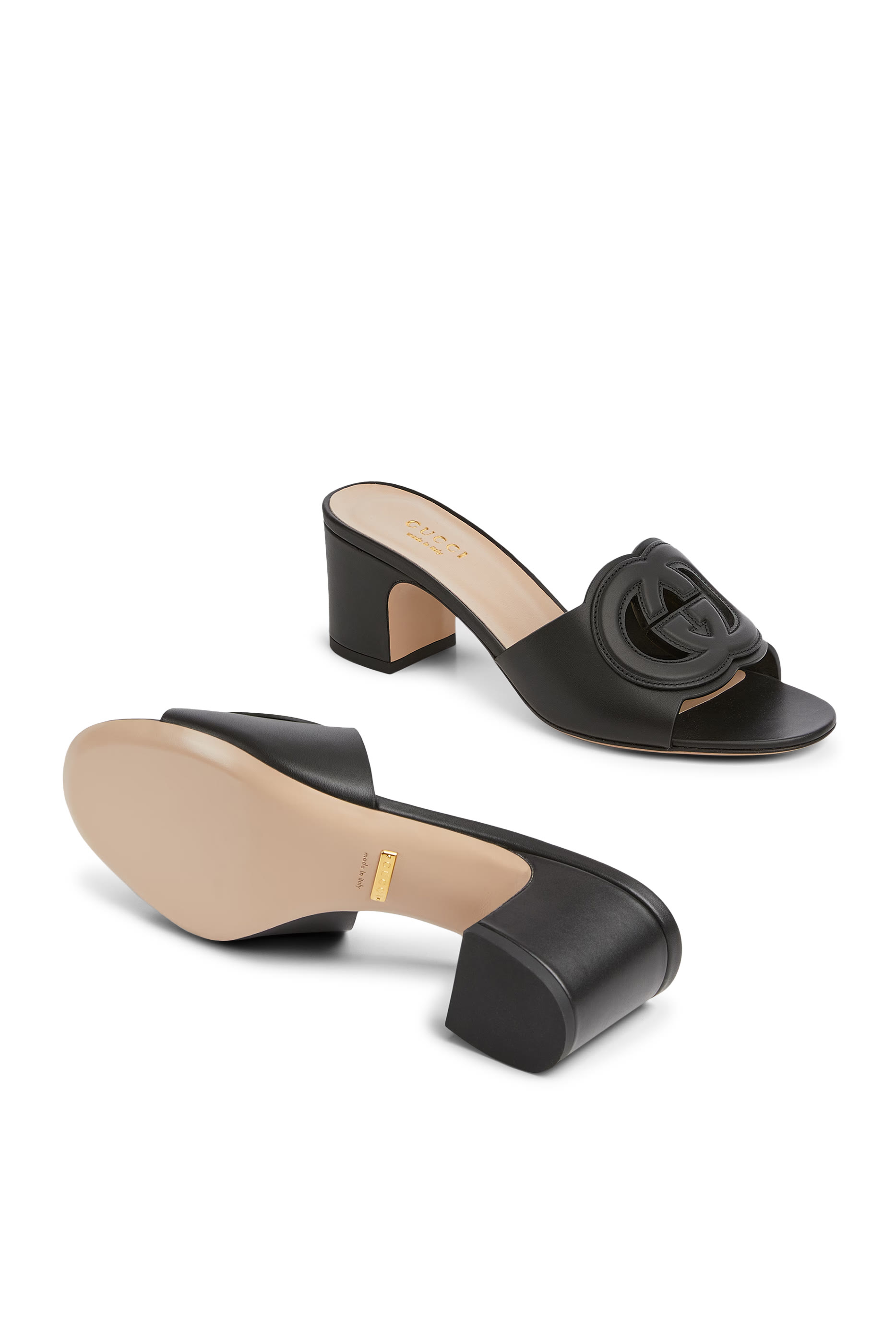 Interlocking G 55 Slide Sandals