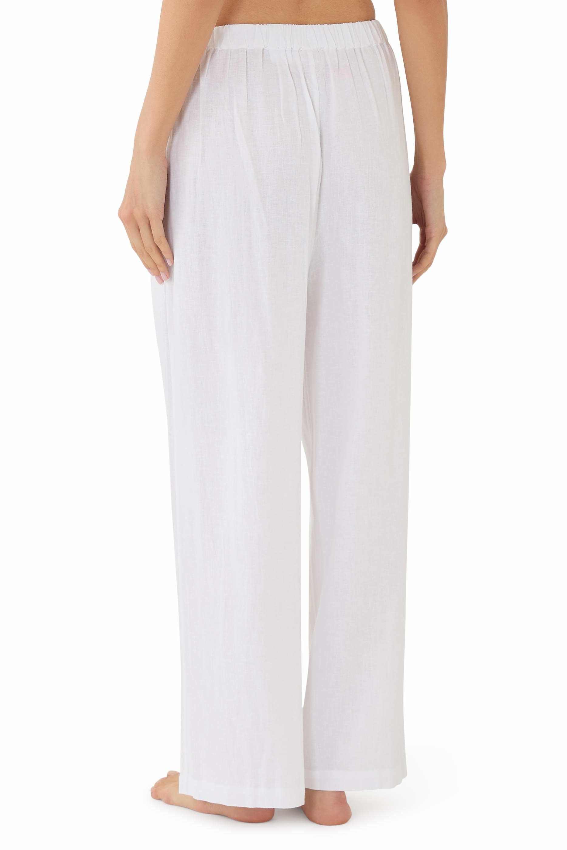 Linen Blend Relaxed Pant