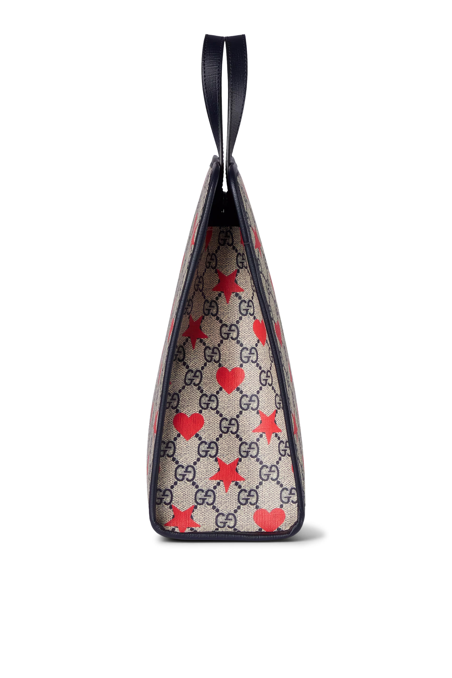 Kid's Printed GG Tote Bag