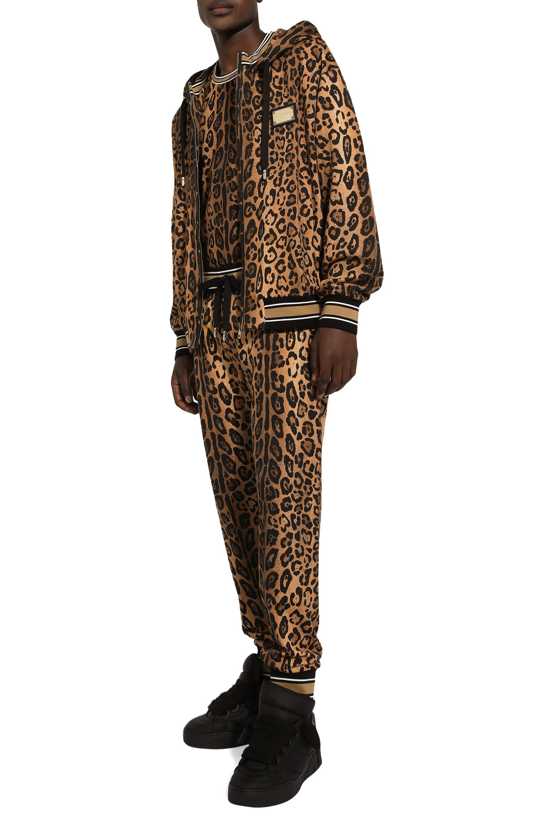 Leopard-Print Crespo T-Shirt