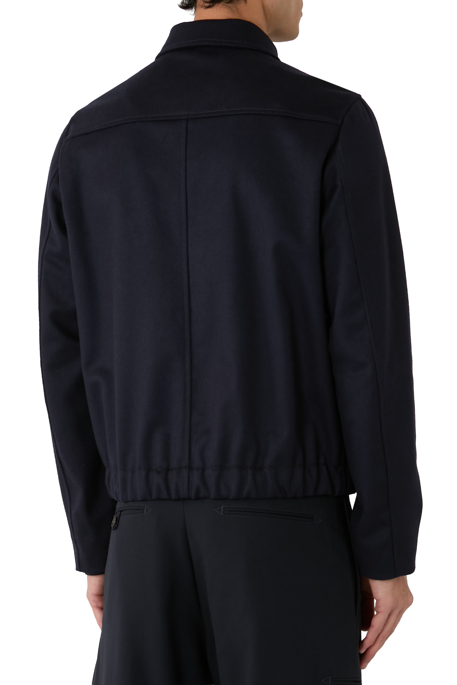 Wool and Cashmere Primo Bomber Jacket 