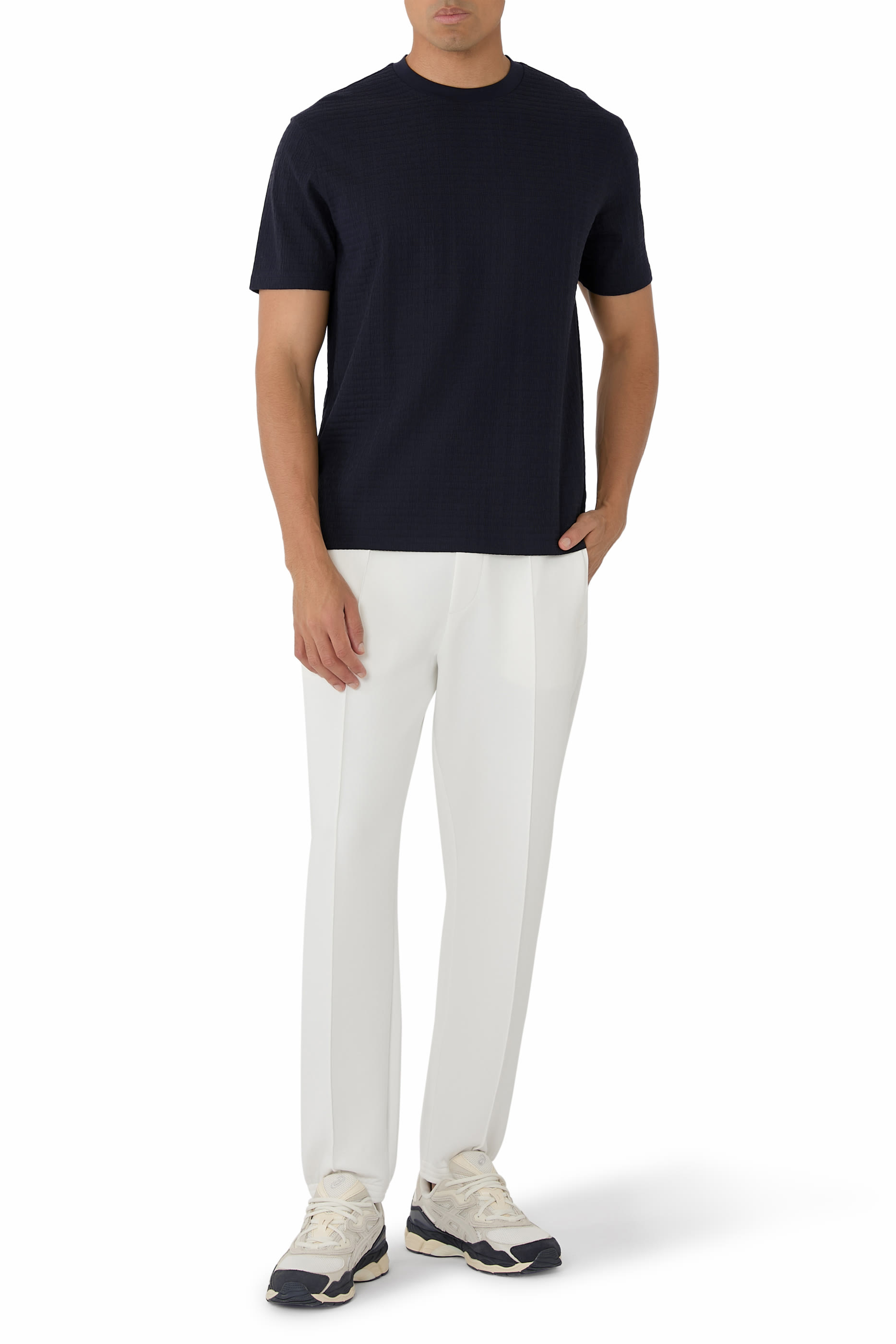 Micro EA Text Logo T-Shirt