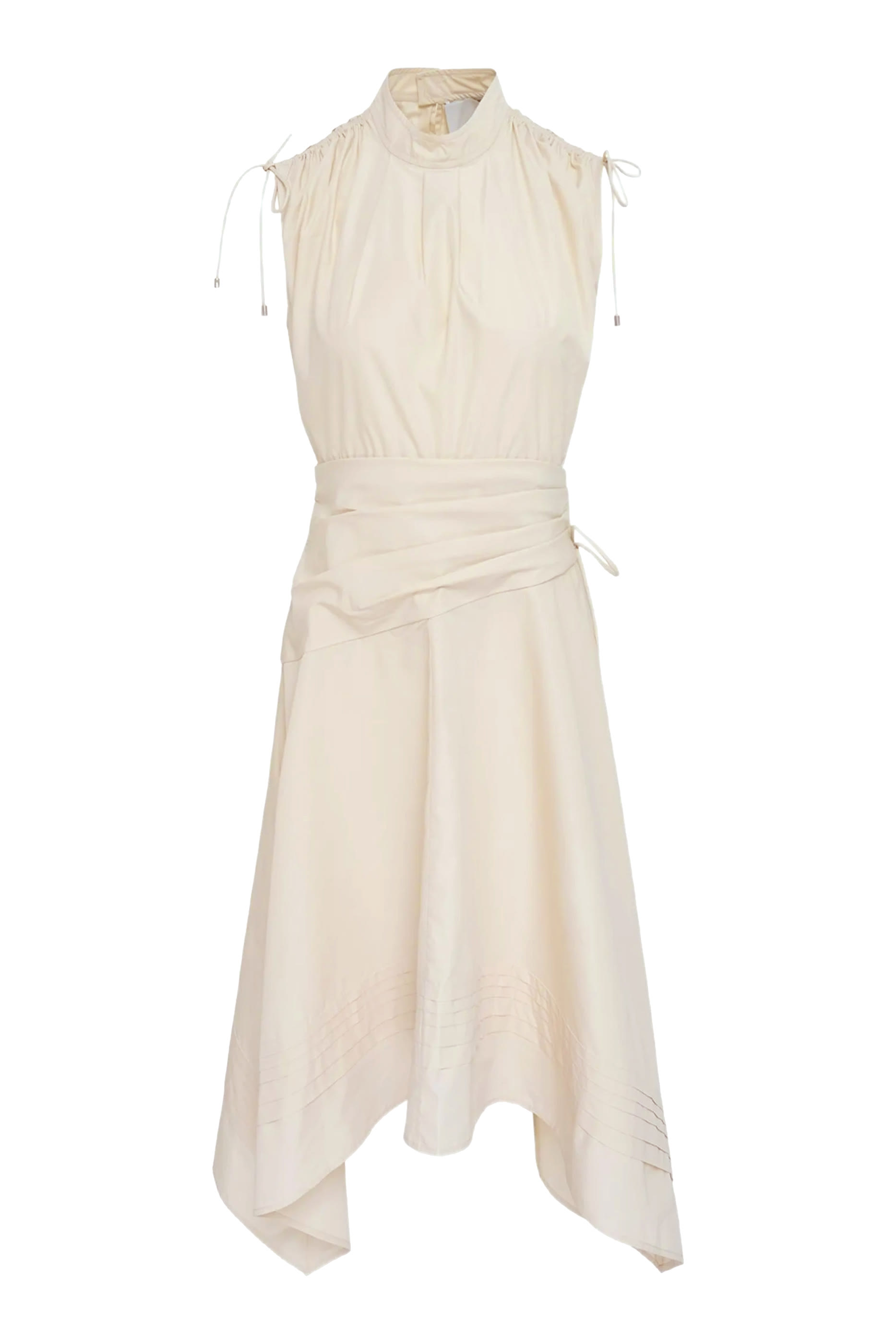 Ruched Handkerchief Dress