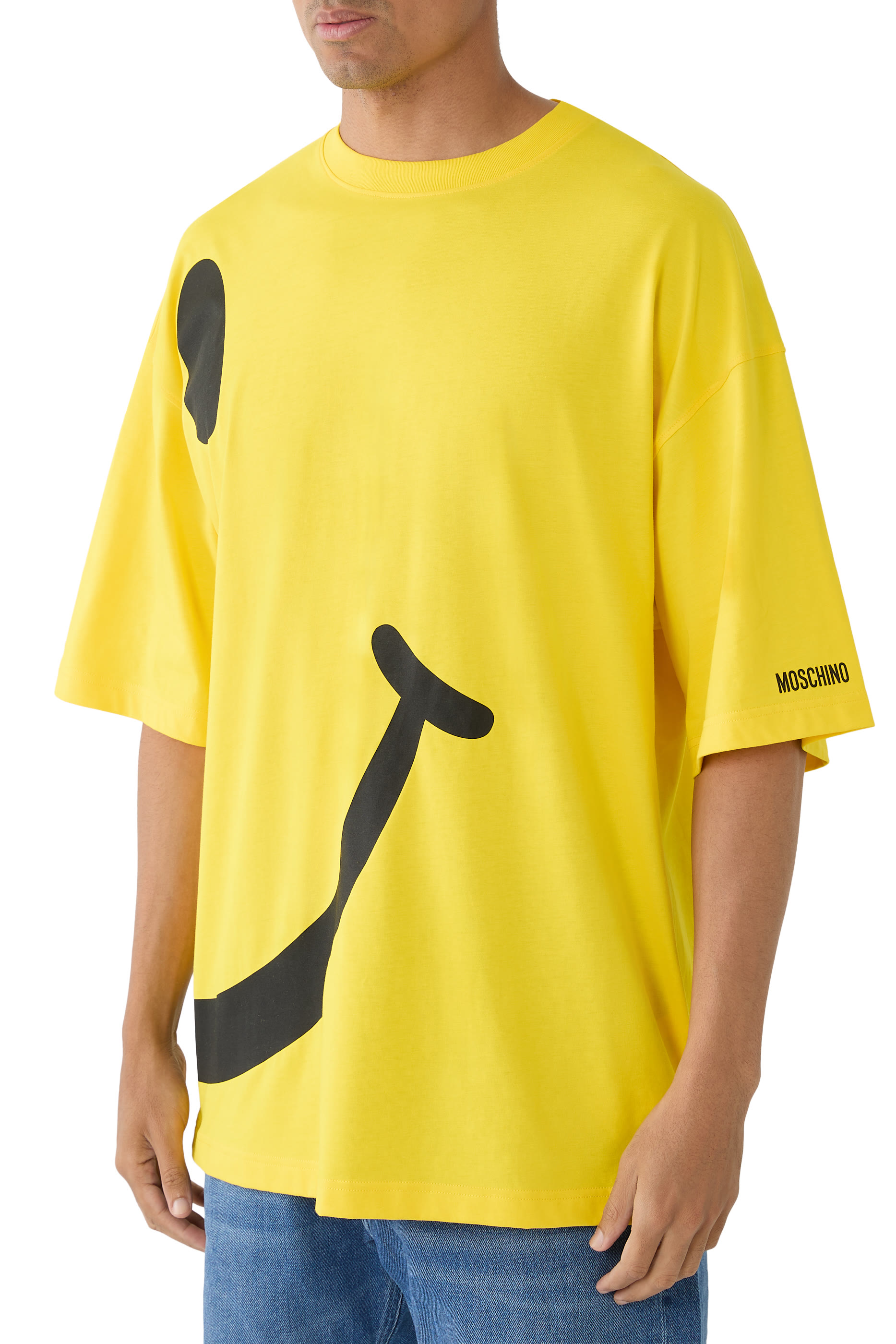  Smiley Organic Cotton Jersey T-Shirt